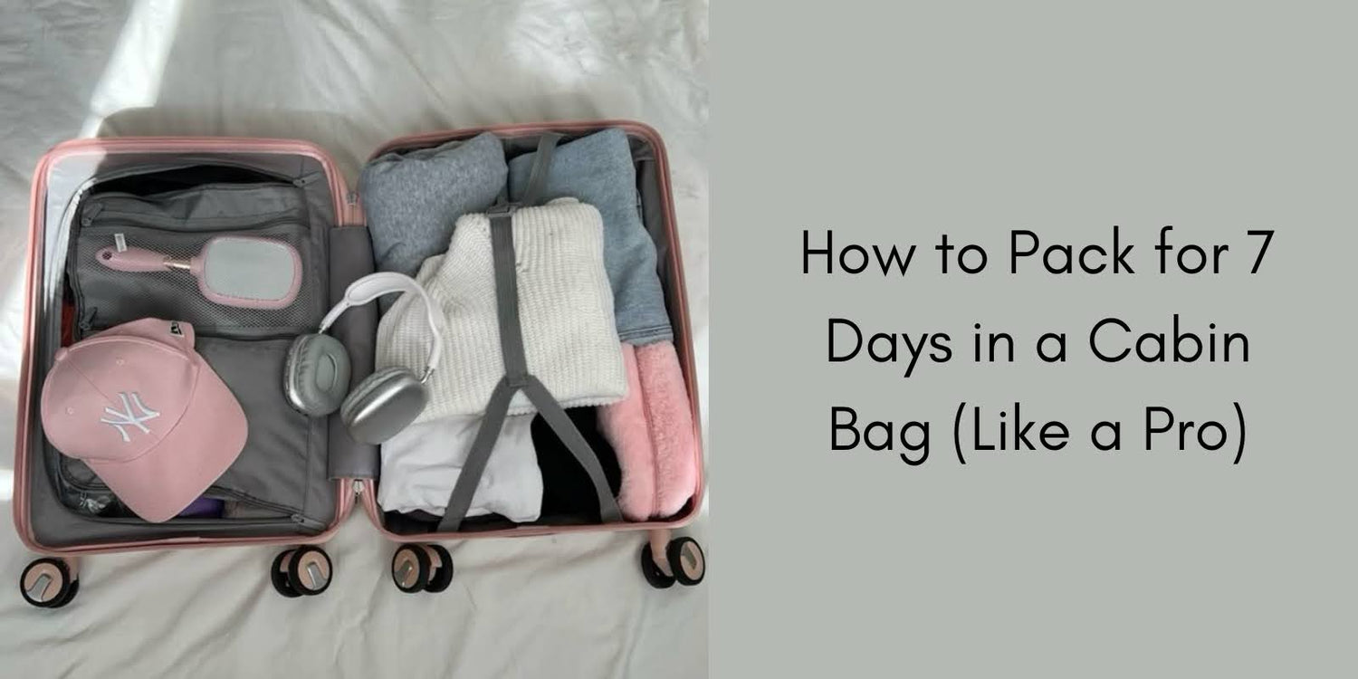 How to Pack for 7 Days in a Cabin Bag (Like a Pro)
