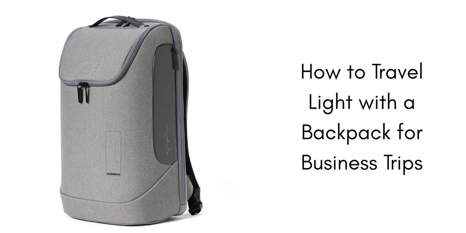 How to Travel Light with a Backpack for Business Trips