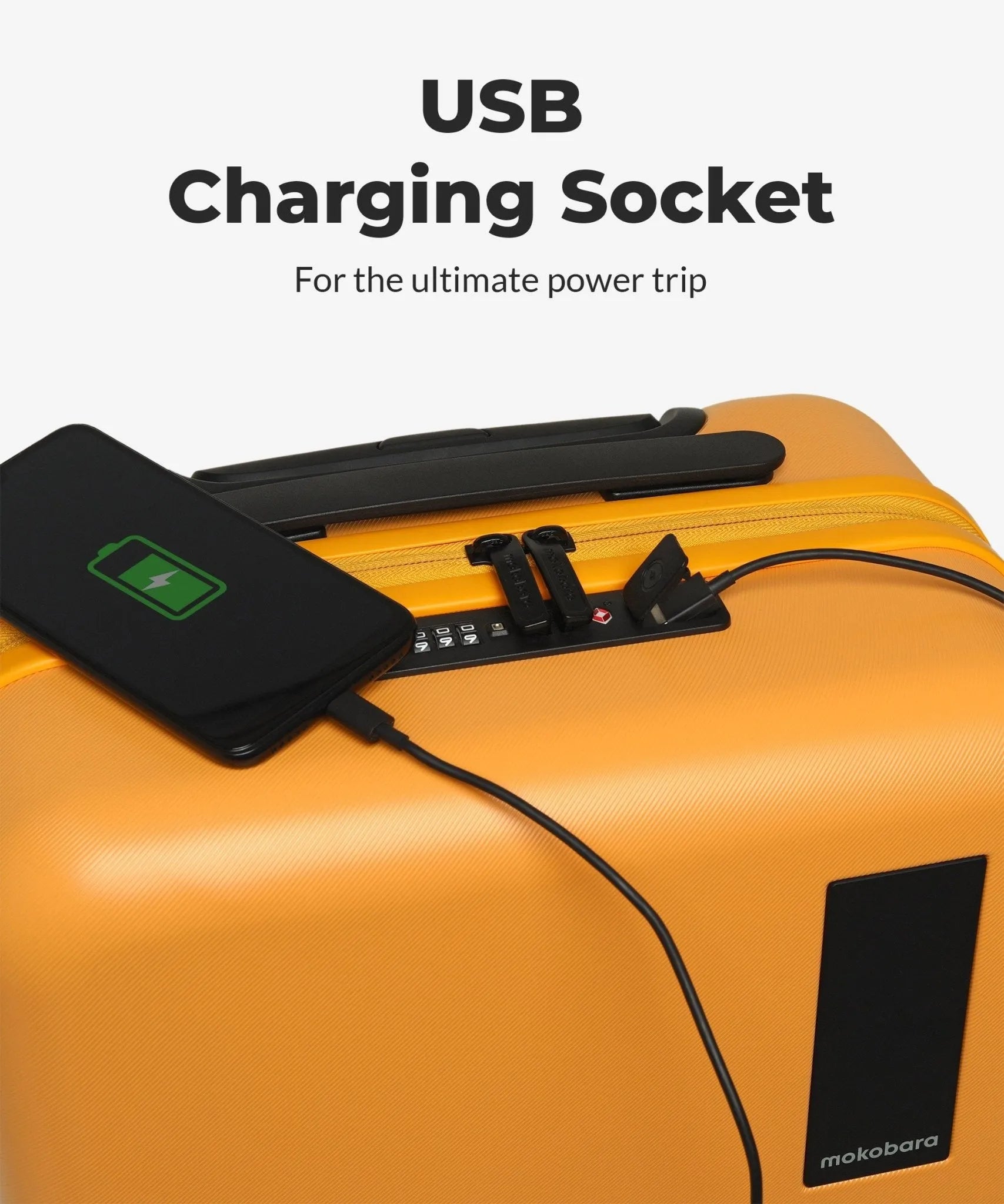 Color_Sunnyside Yellow | The Set of 2 Luggage