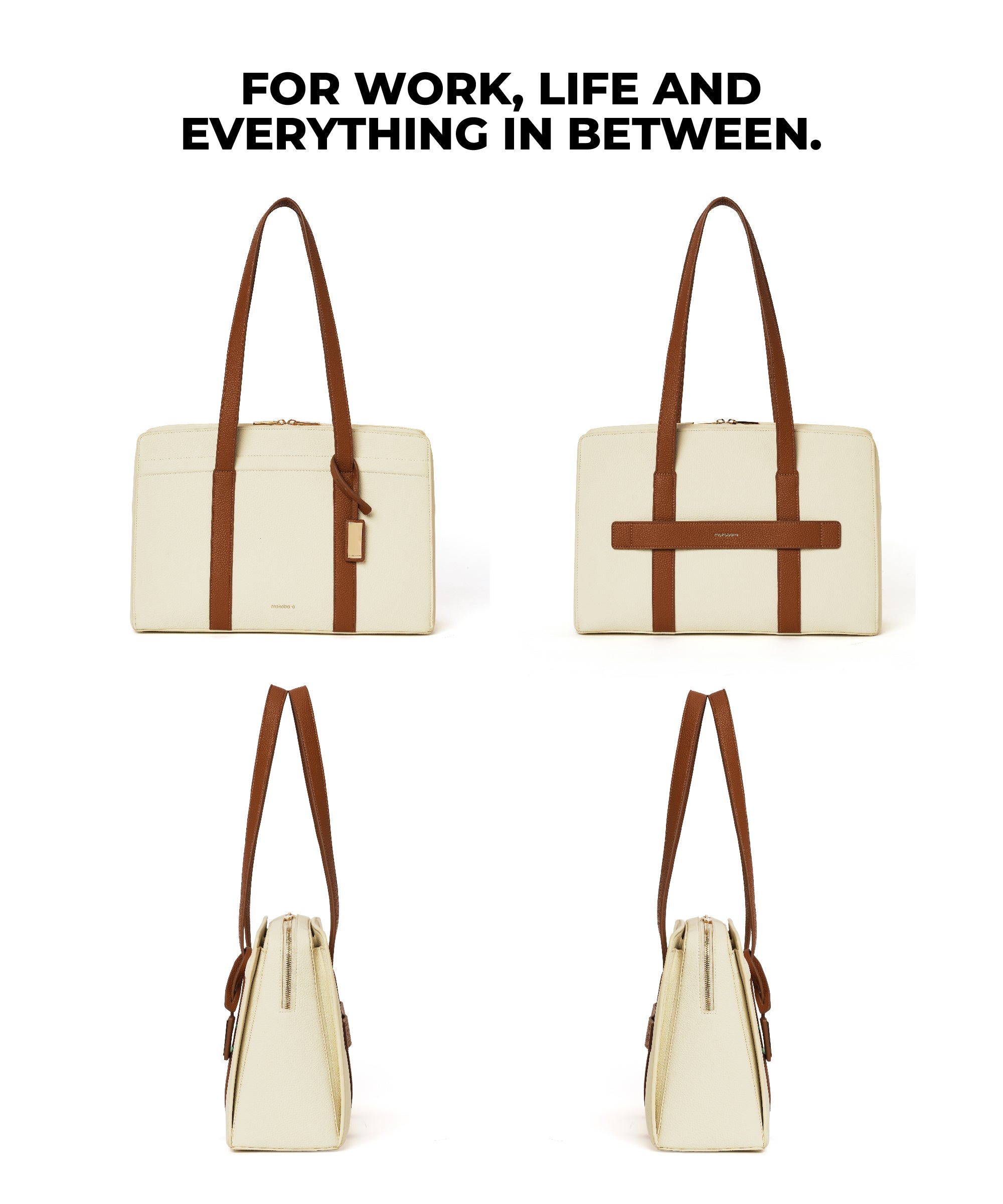 Color_Coconut Cream | The Celeste Tote