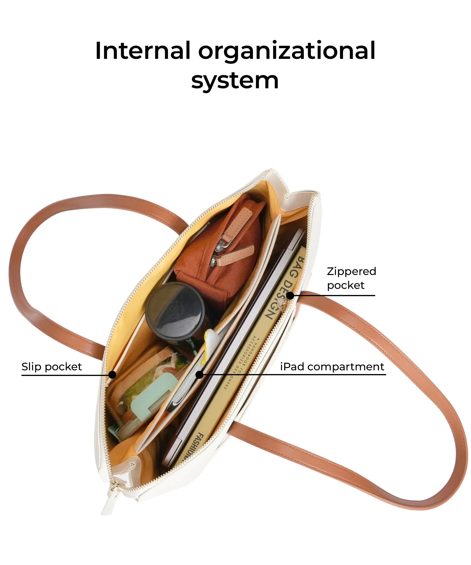 Color_Coconut Cream | The Easy Going Tote (V1)