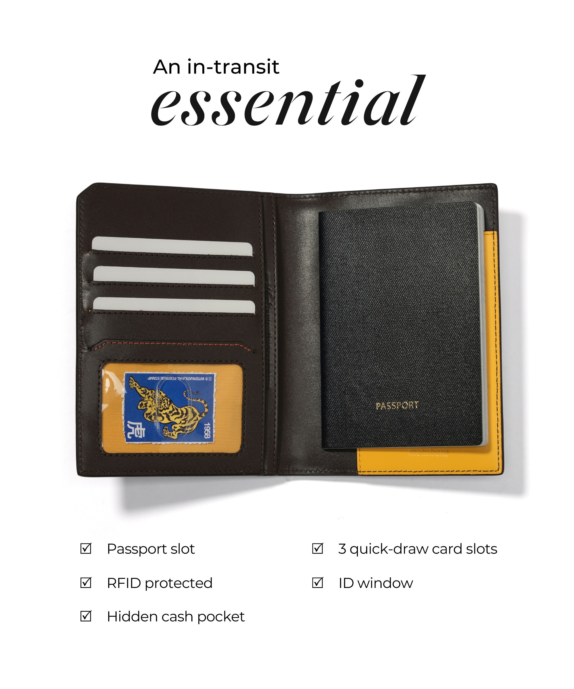 Color_ Ka Ching passport| The stash passport sleeve