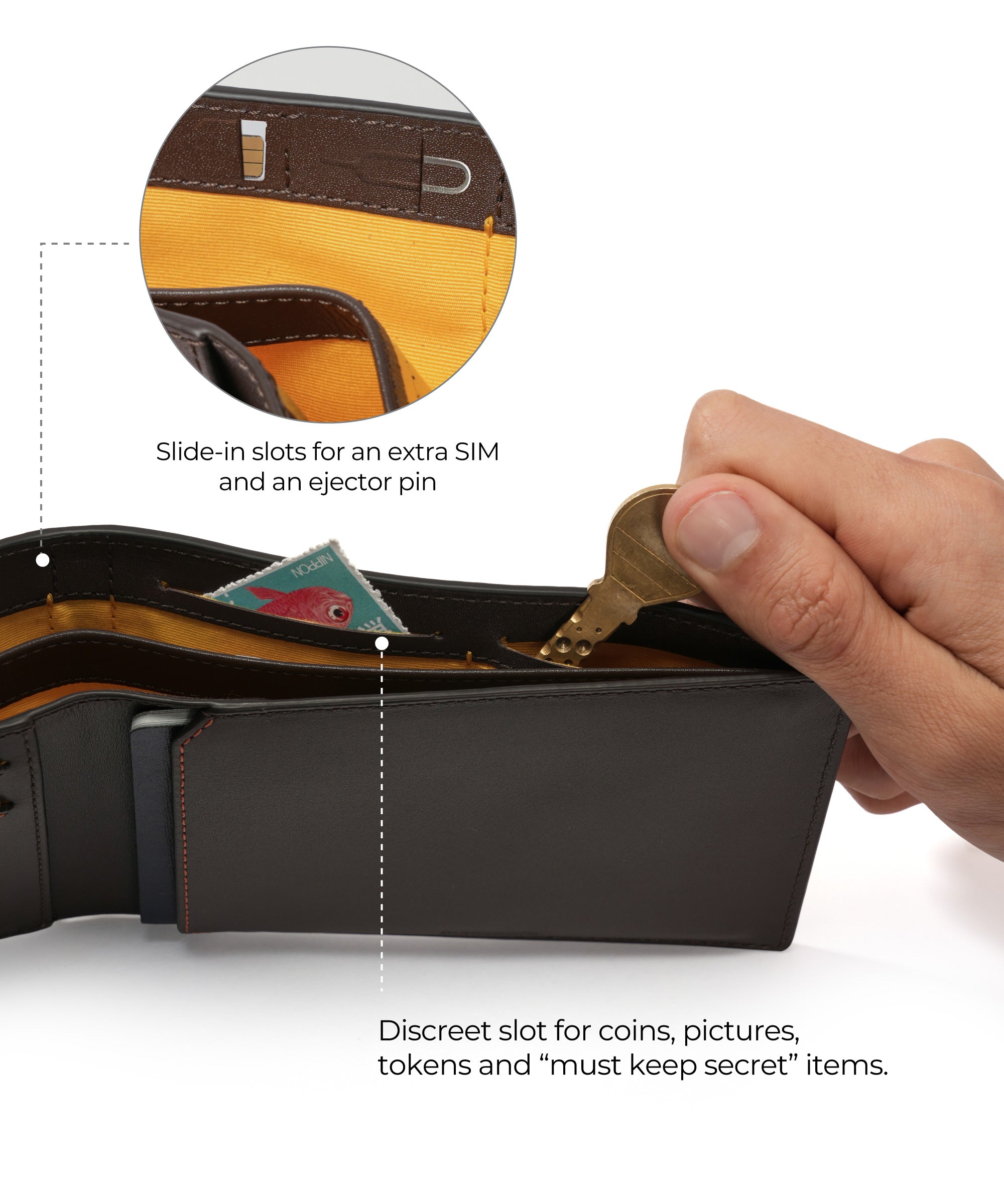 Color_Ka-ching | The Stash Bifold Travel Wallet