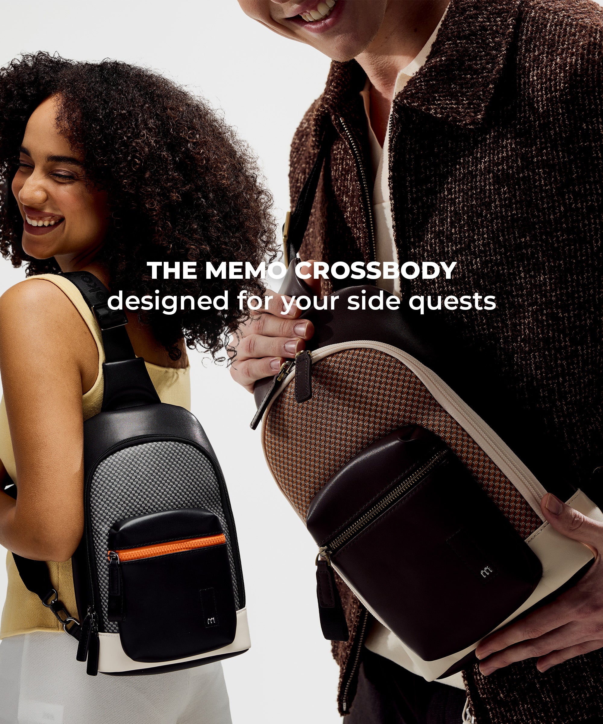 Color_Black Sesame | The Memo Crossbody