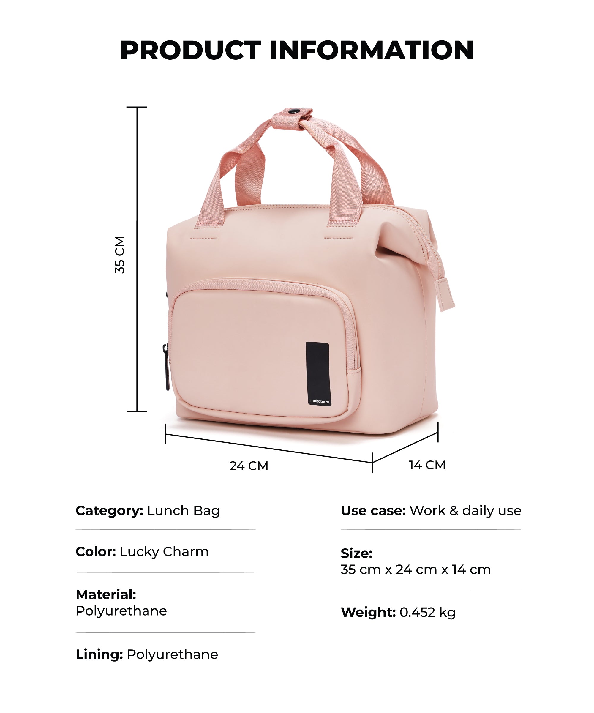 Color_Lucky Charm | The Take Out Lunch Bag