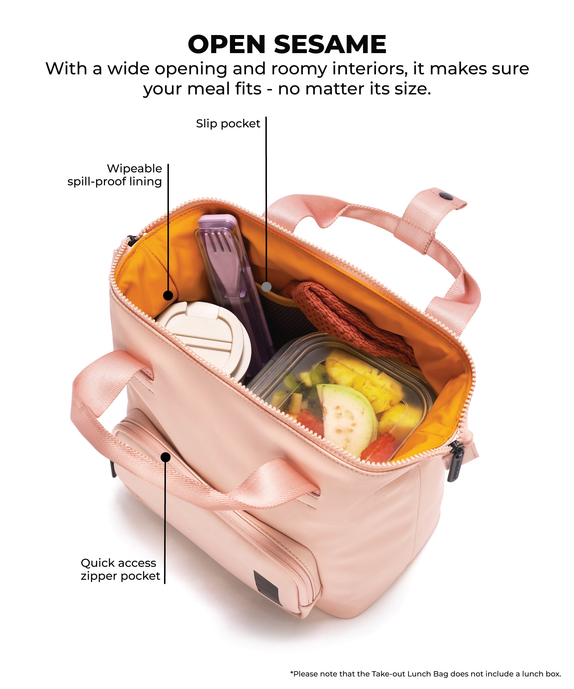 Color_Lucky Charm | The Take Out Lunch Bag
