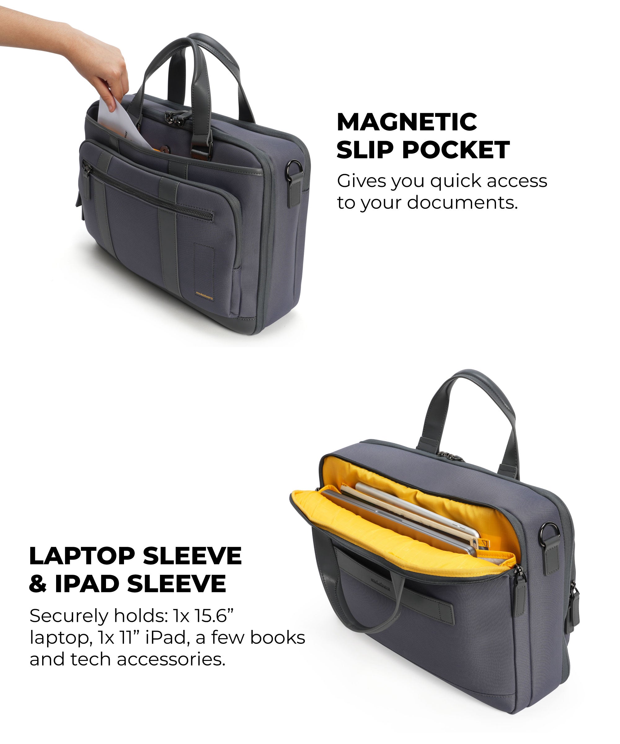 Color_Money Machine | The Overnighter Briefcase