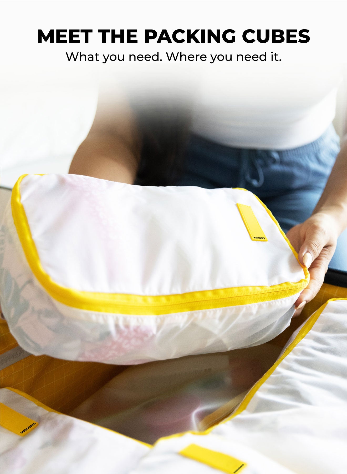 Color_Money Moves | The Packing Cubes (Set of 4)