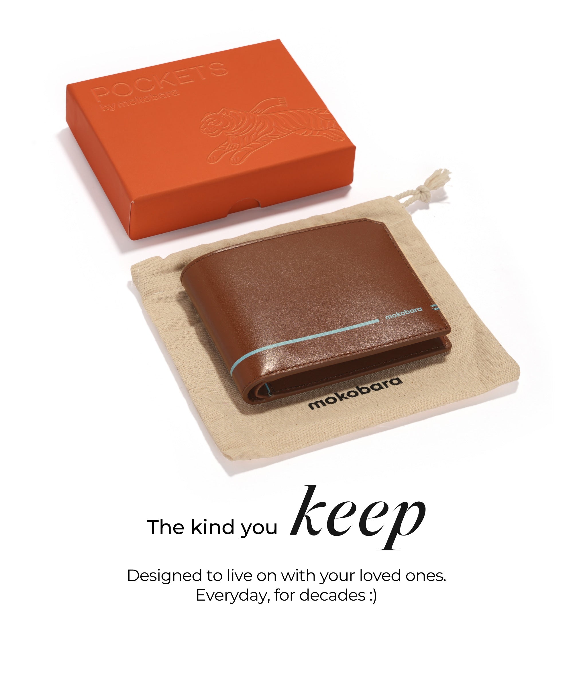 Color_ Tan Lines wallet | Bifold wallet