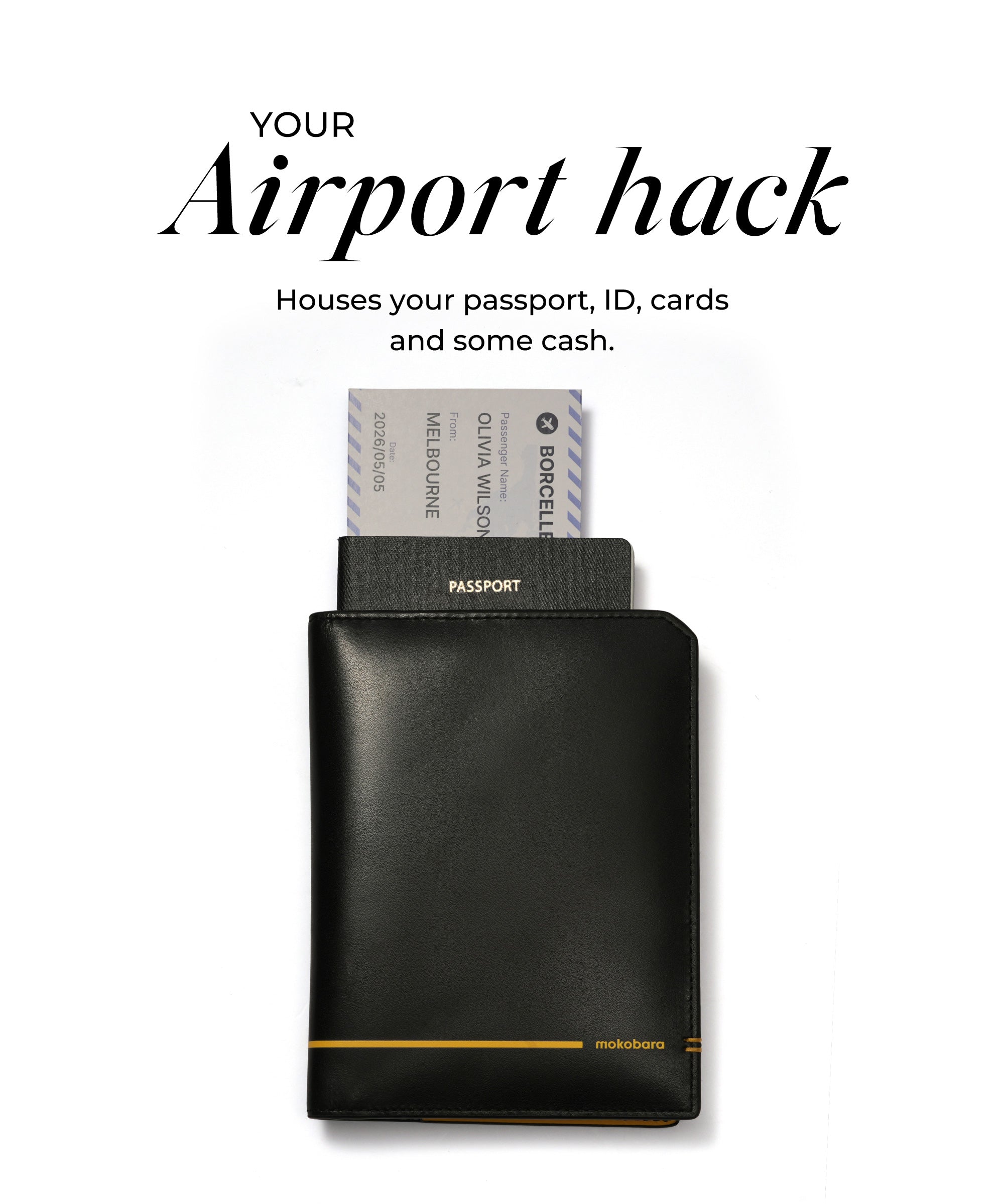 Color_ Money Moves| The stash passport sleeve