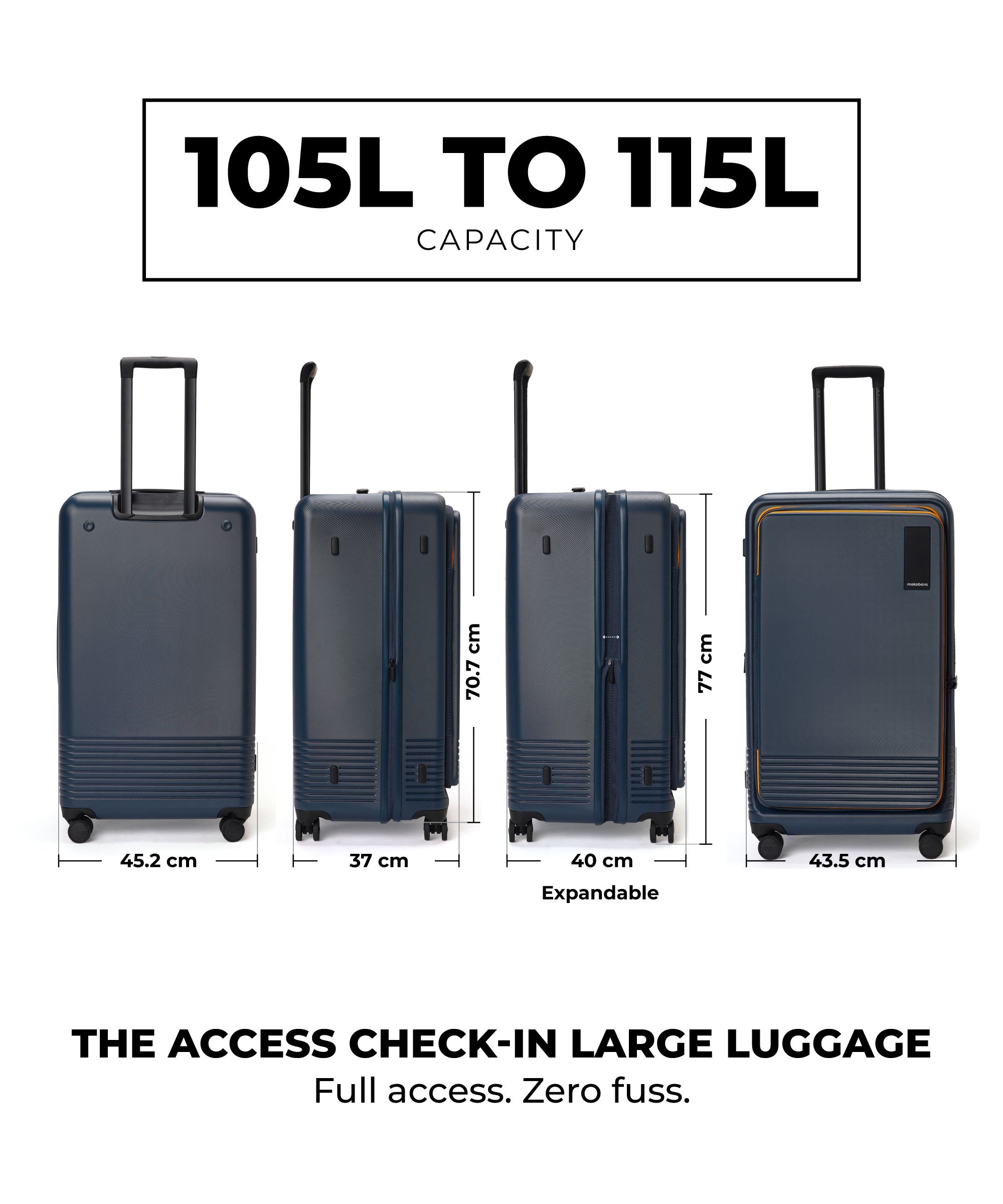 Color_Ocean Sunray 2.0 | The Access Trunk Luggage