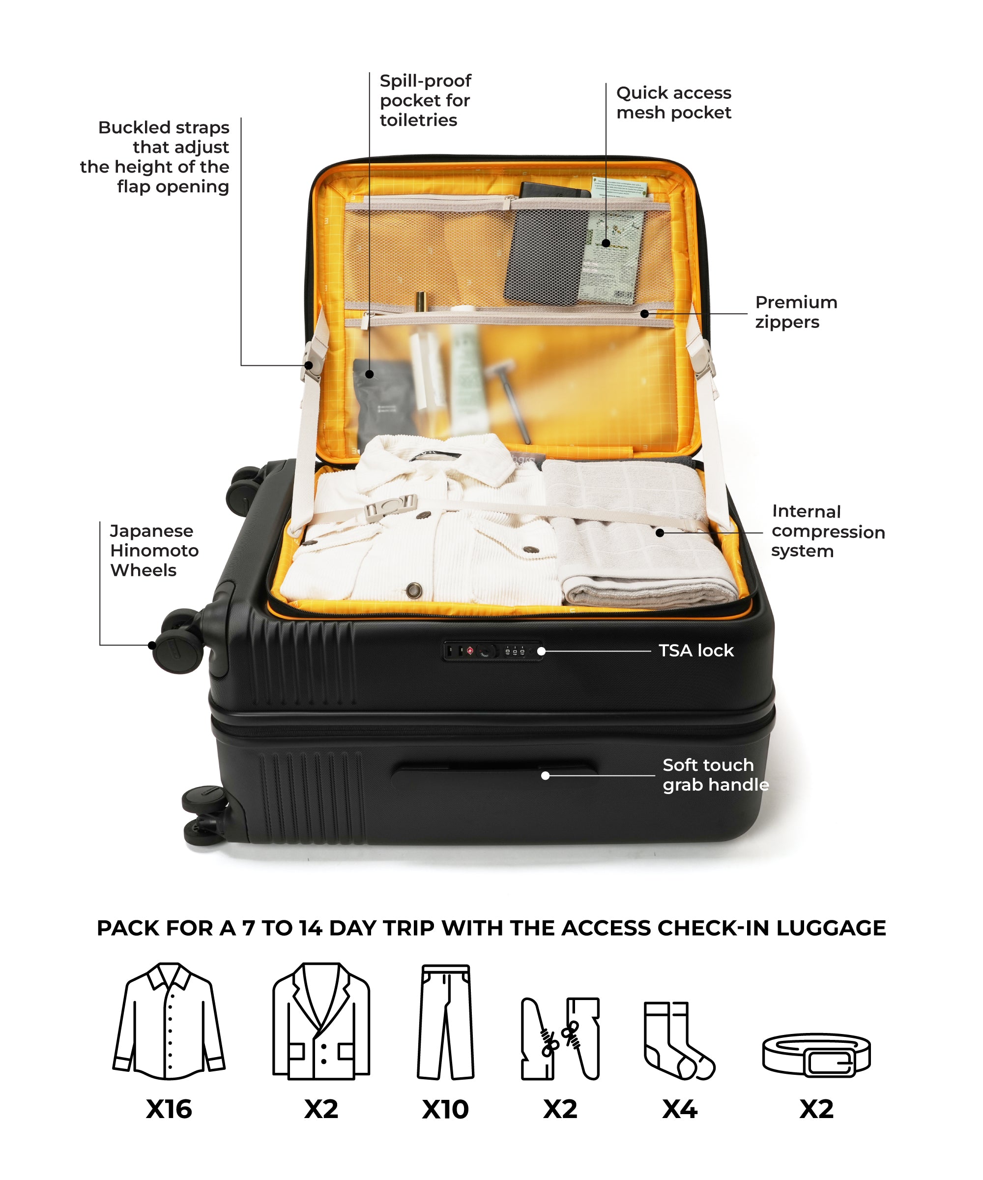 Color_Money Moves Sunray 2.0| The Access Check-in Luggage