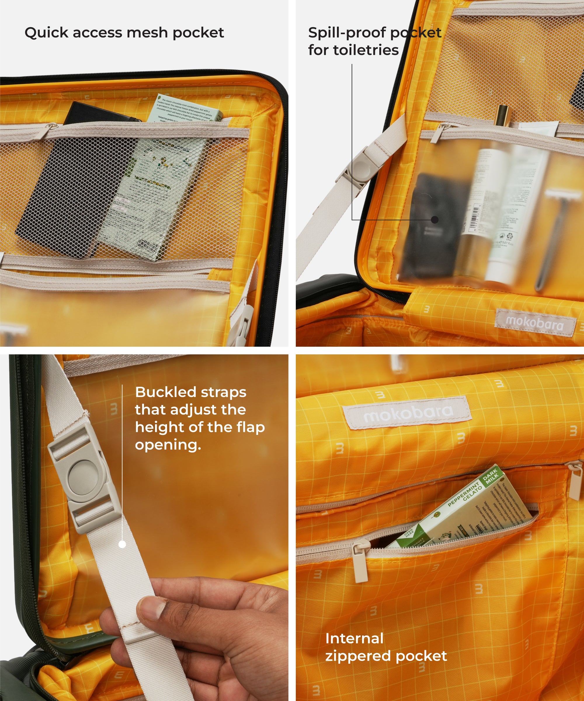 Color_Seaweed Green 2.0 | The Access Check-in Luggage