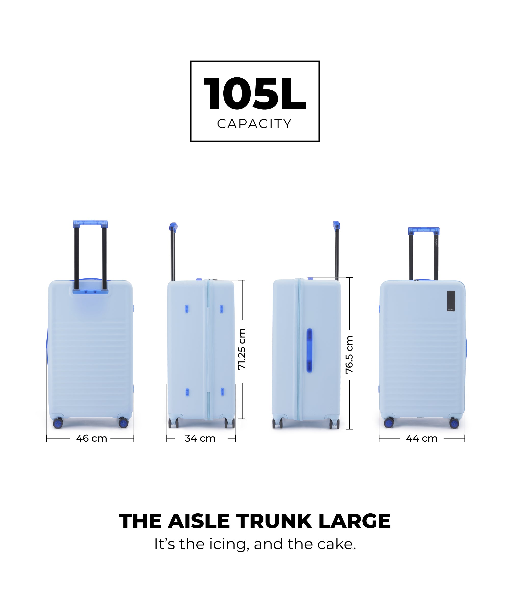 Color_Shy Blue | The Aisle Trunk - Large