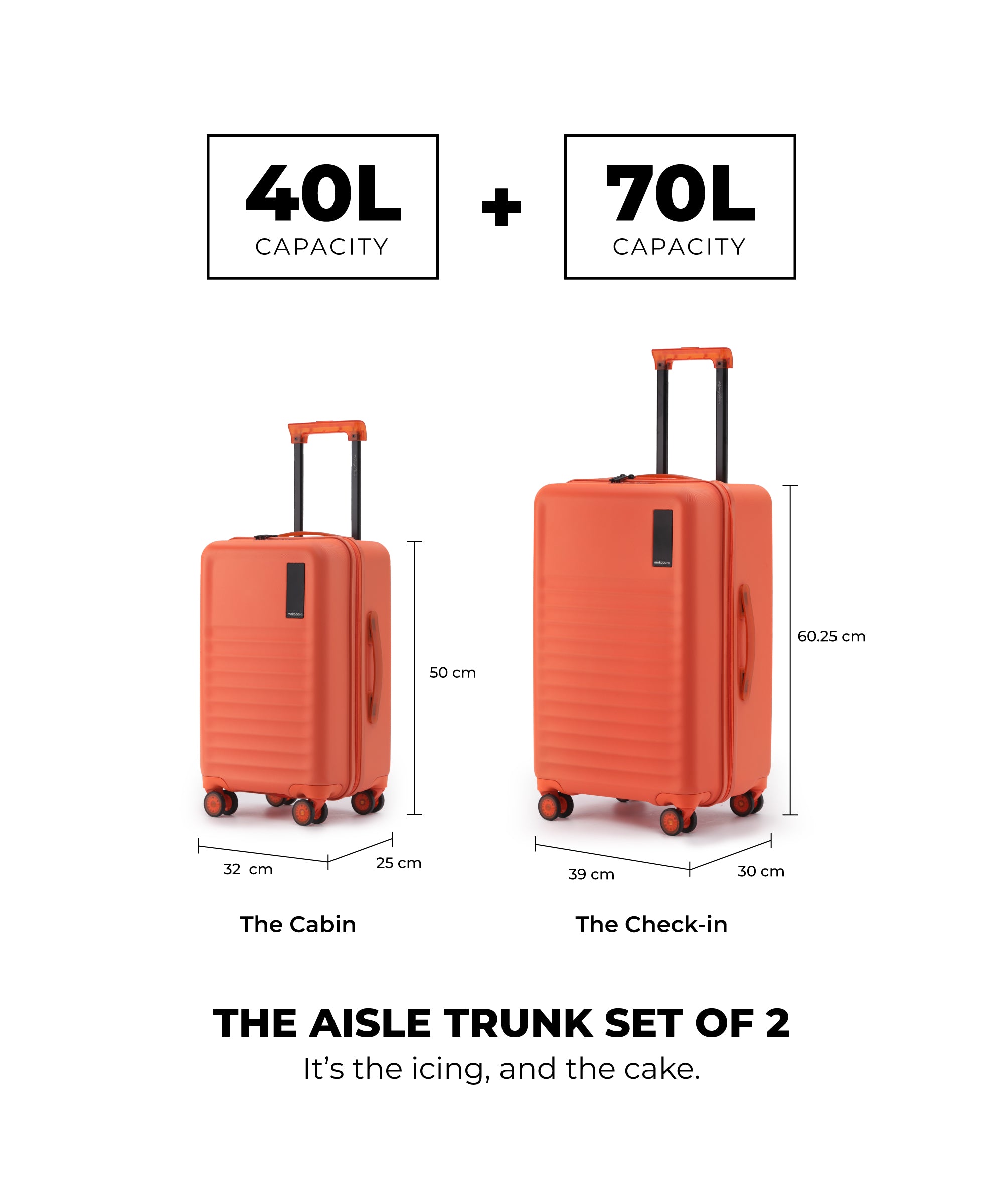 Color_Stardust | The Aisle Trunk - Set of 2