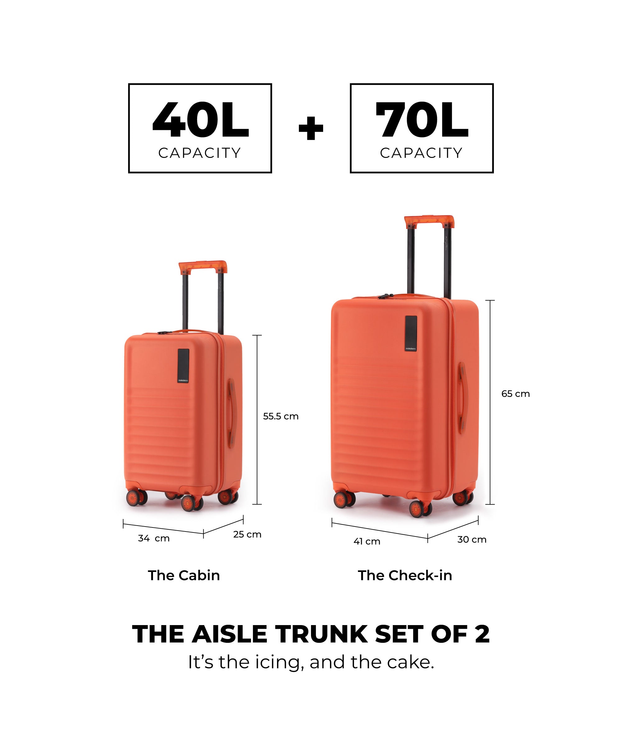 Color_Stardust | The Aisle Trunk - Set of 2