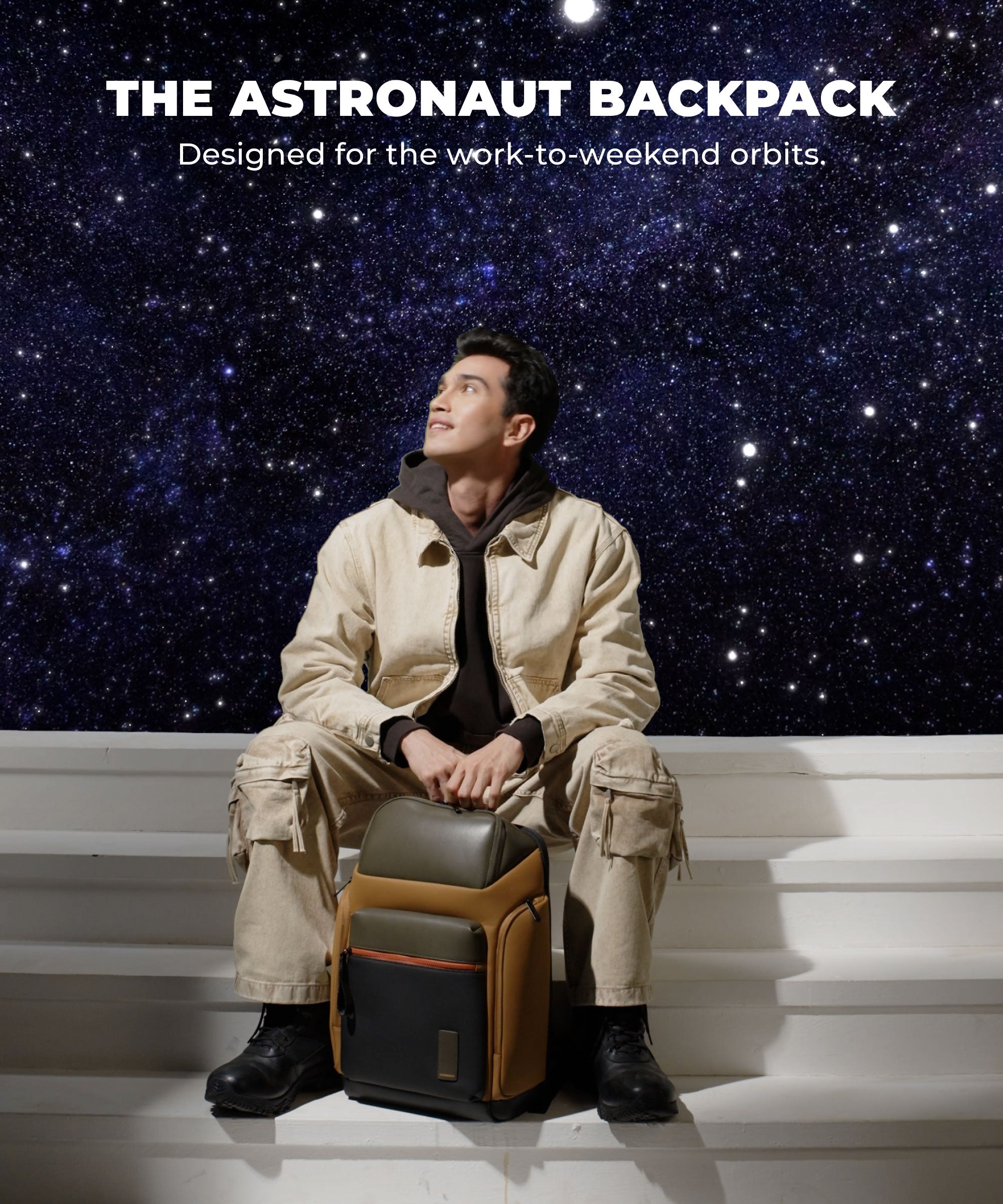 Color_On The Rocks | The Astronaut Backpack - 25L