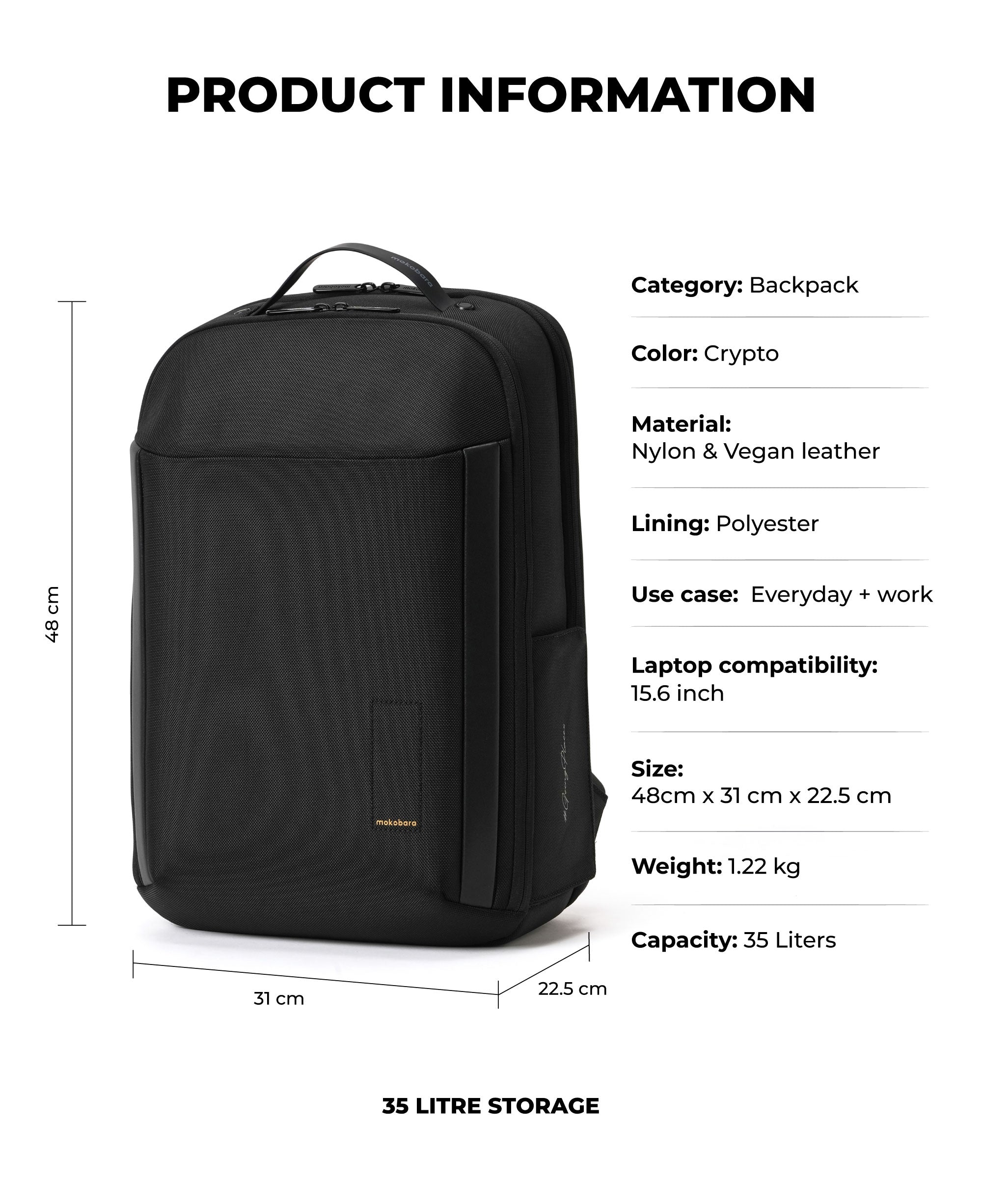 Color_Money Moves | The Autopilot Backpack - 35L