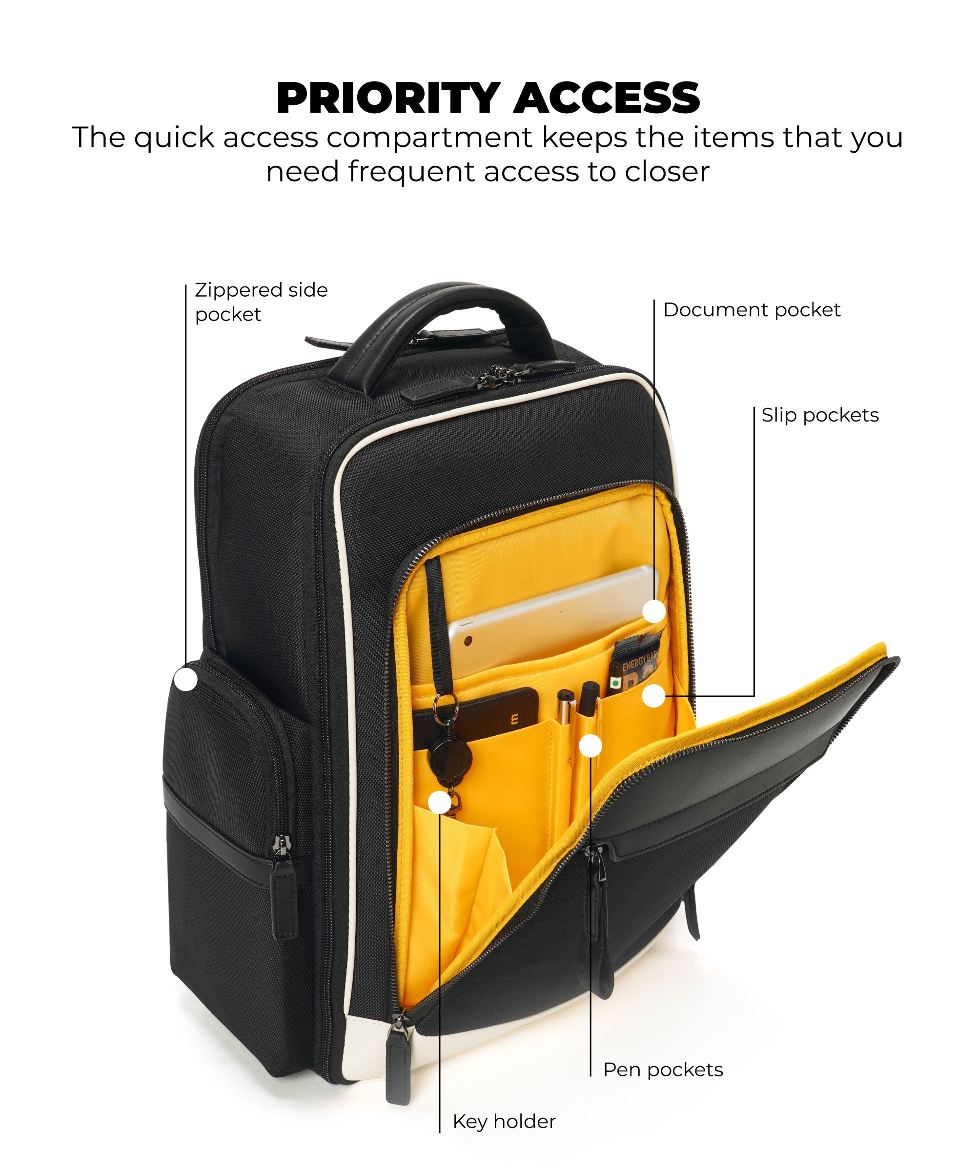 Color_Black Tie | The Bass Backpack - 22L