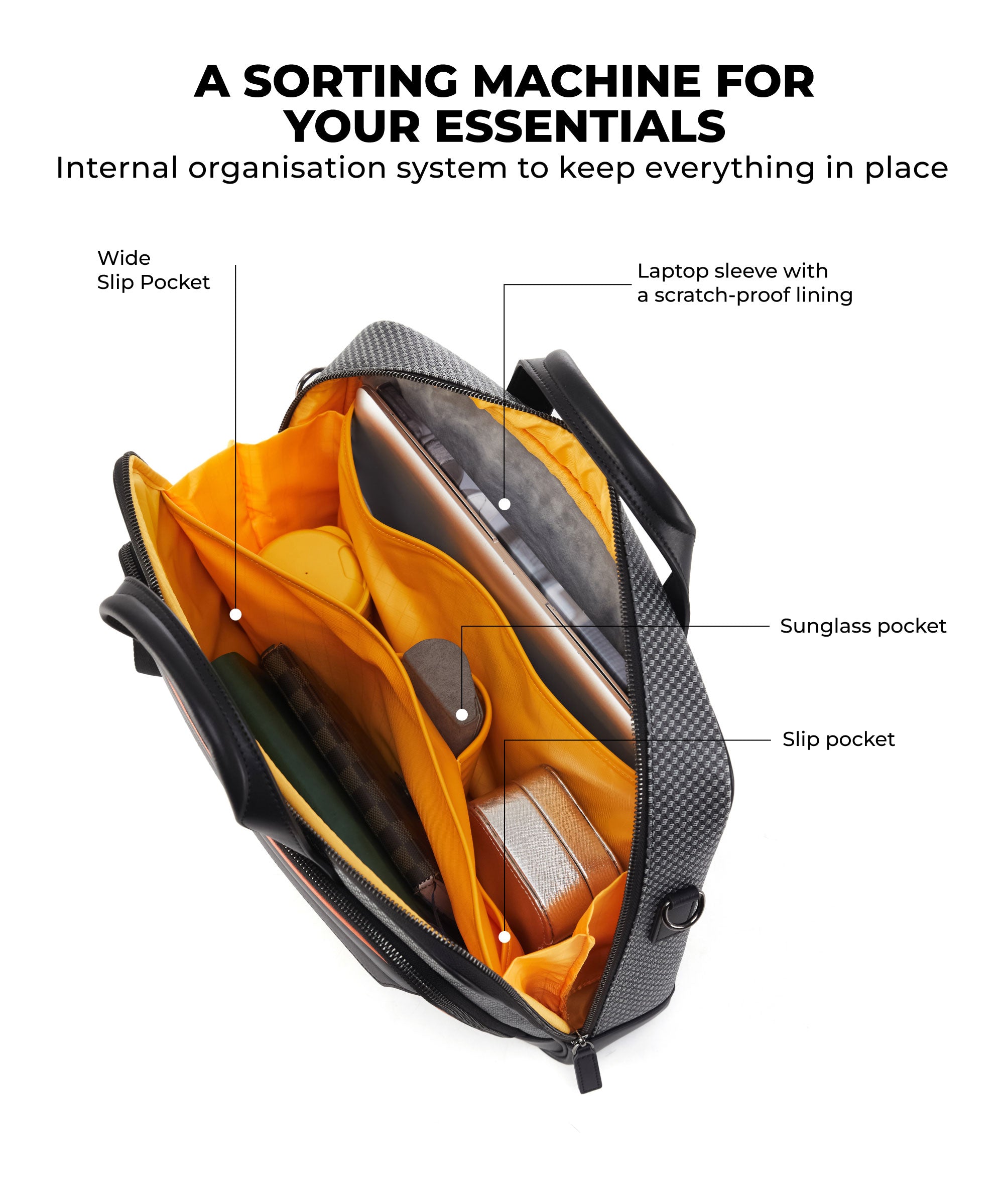 Color_Black Sesame | The Bass Briefcase
