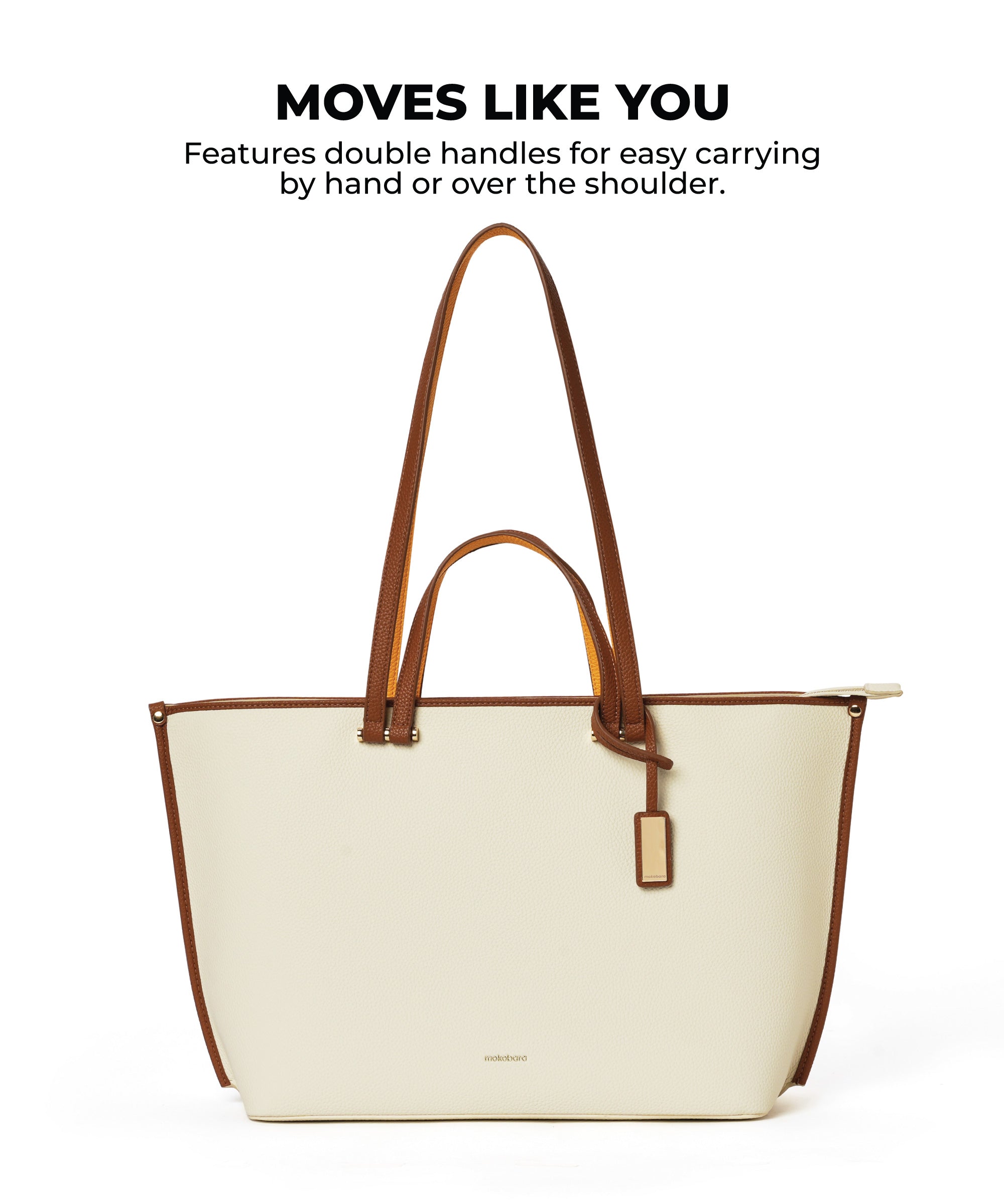 Color_Coconut Cream | The Belle Tote