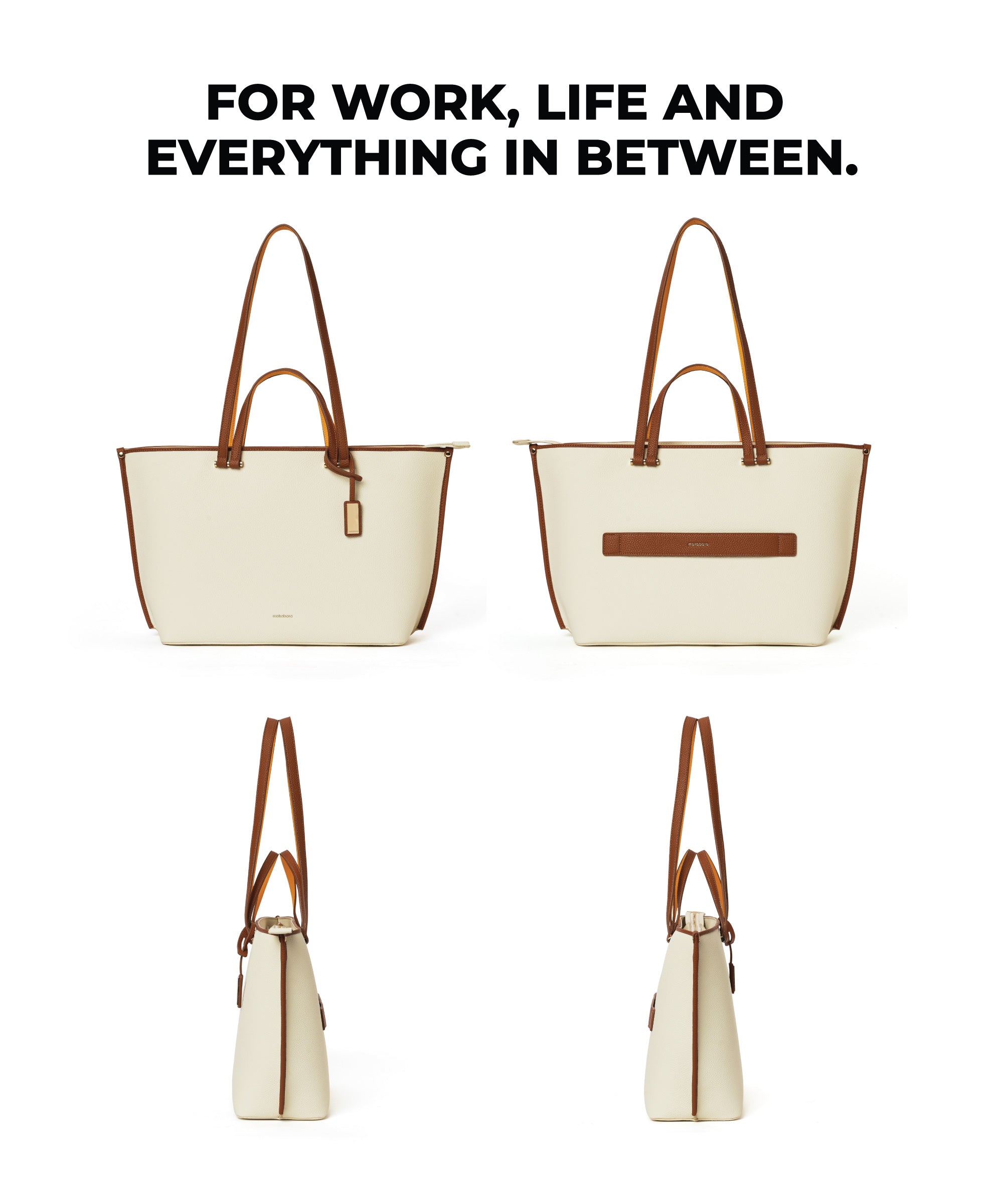 Color_Coconut Cream | The Belle Tote