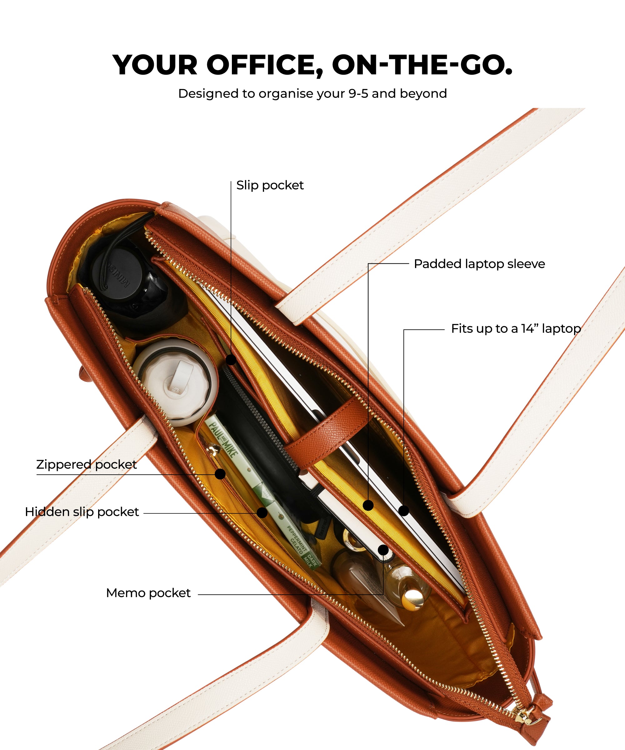 Color_Coconut Cream 2.0 | The Dawn Tote