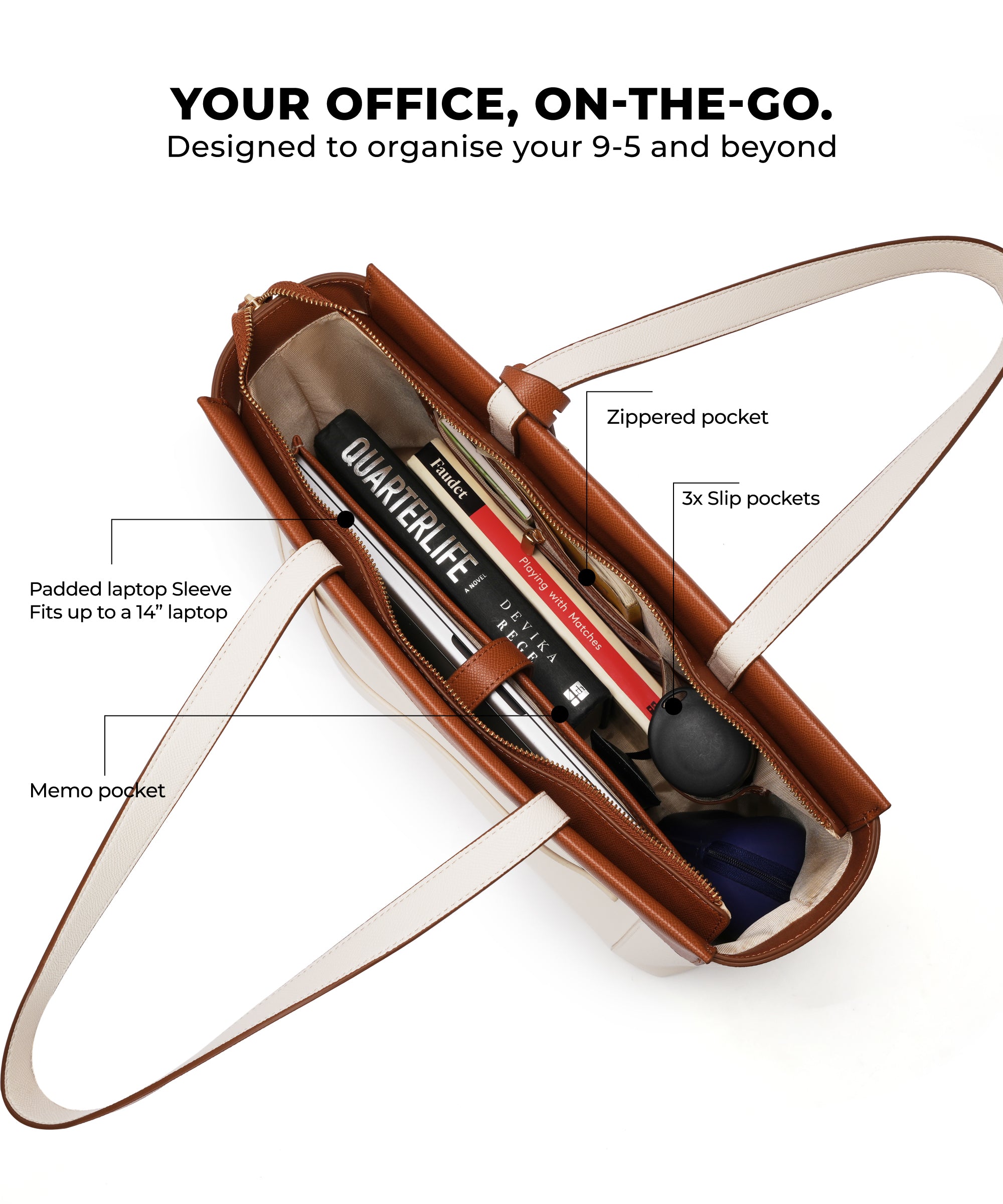 Color_Coconut Cream | The Dawn Tote