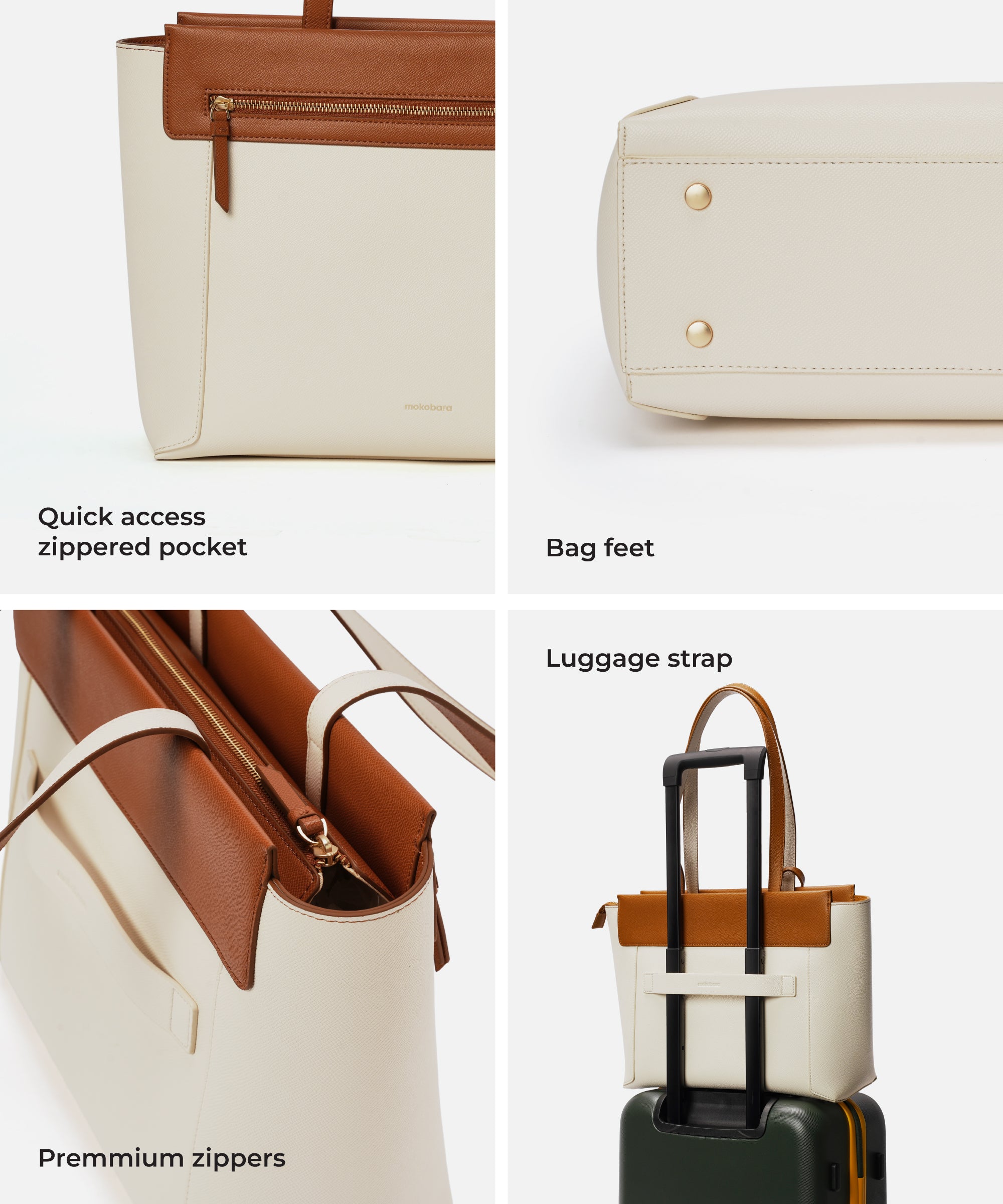 Color_Coconut Cream | The Dawn Tote