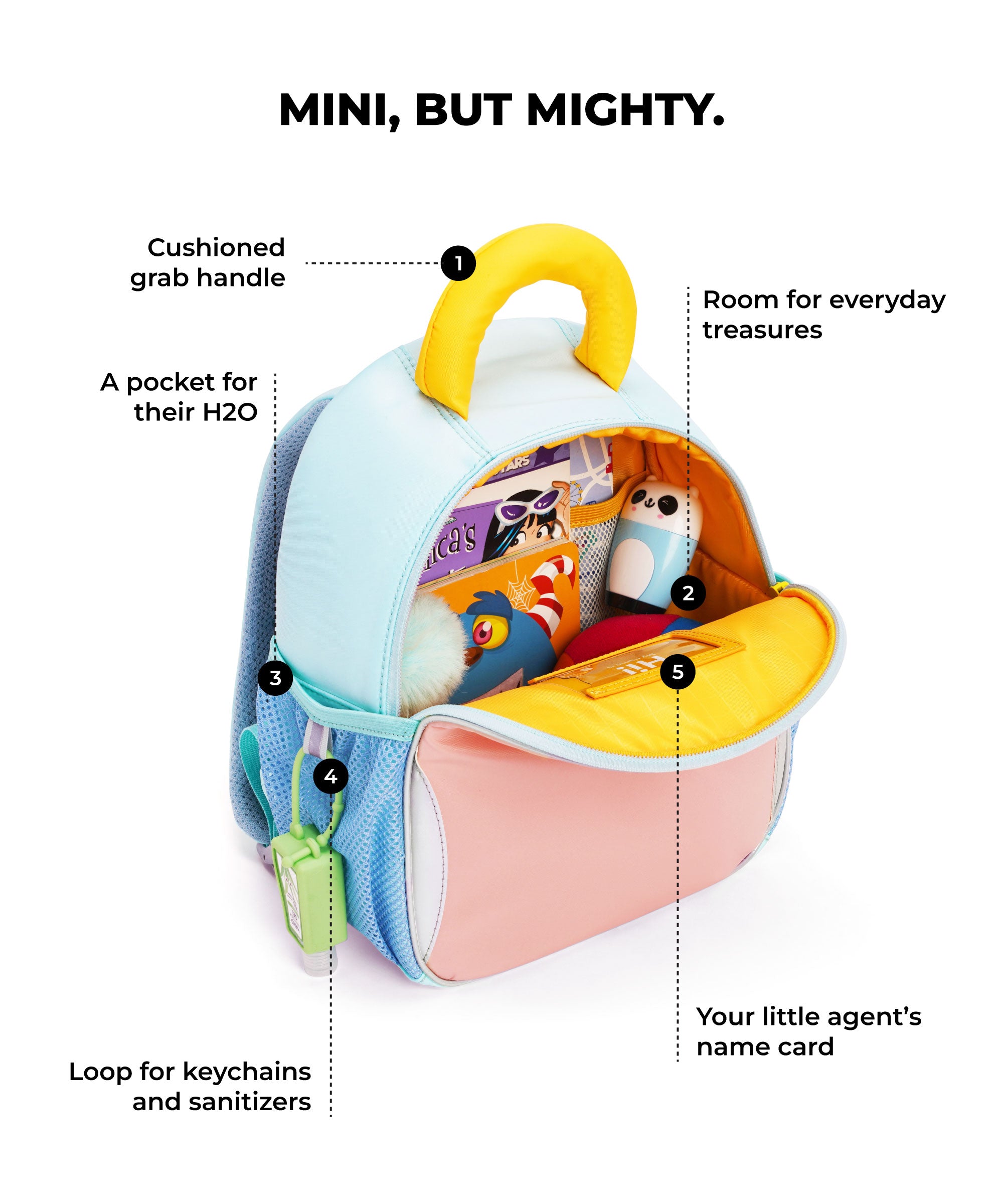 Color_Cotton Candy | The Dim Sum Backpack - 10L