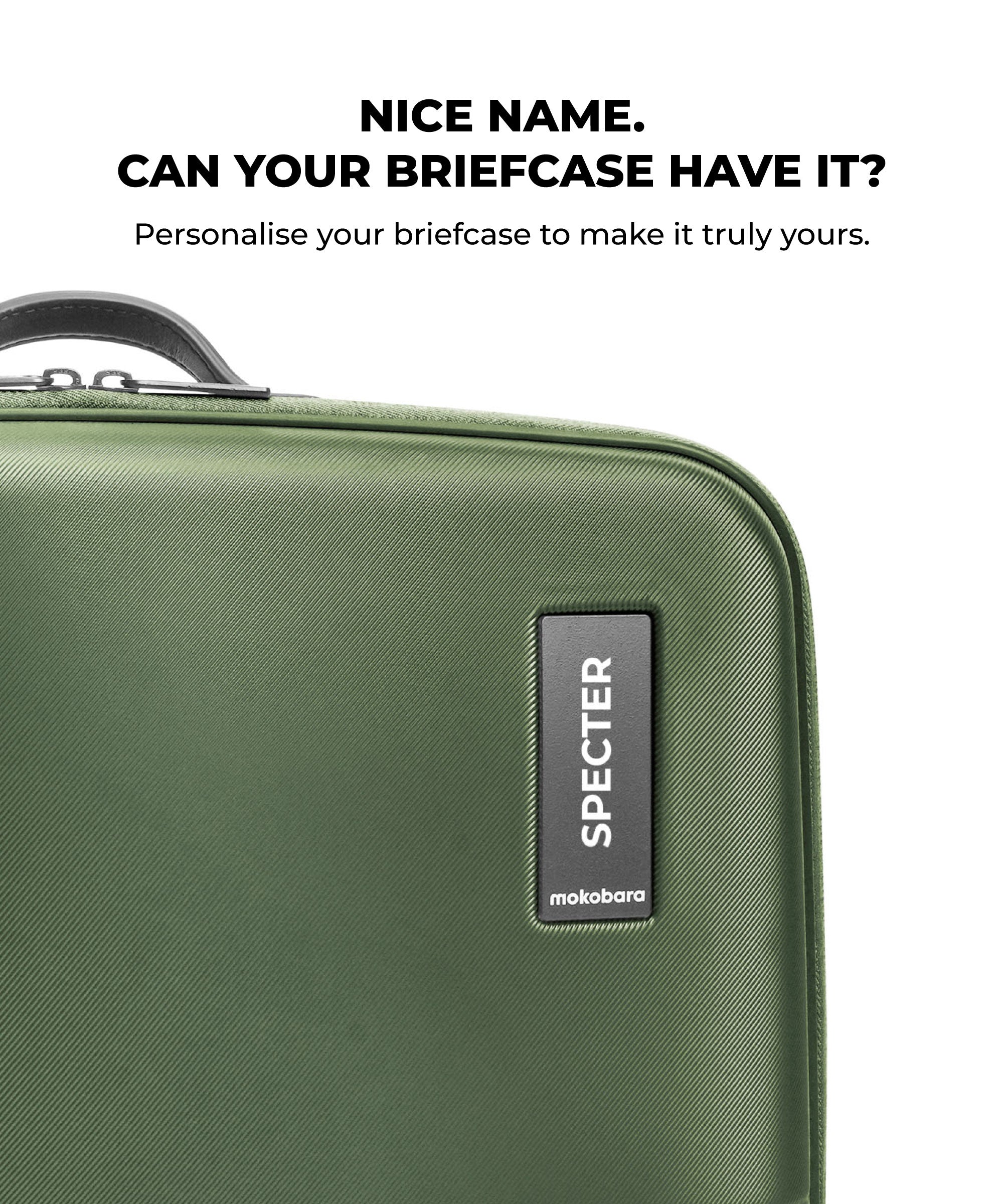 Color_Seaweed Green | The Hard Shell Briefcase