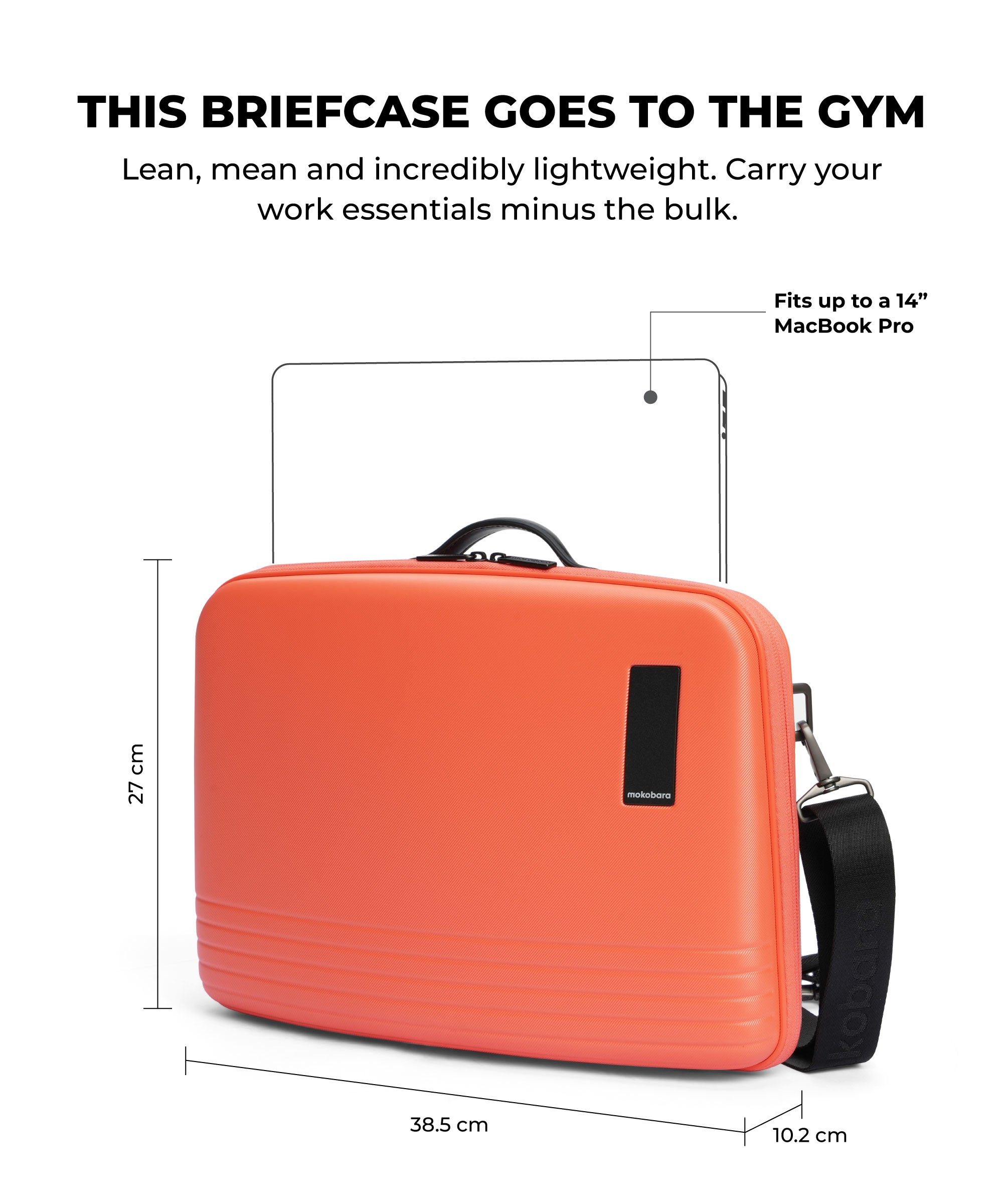 Color_Shy Pink | The Hard Shell Briefcase