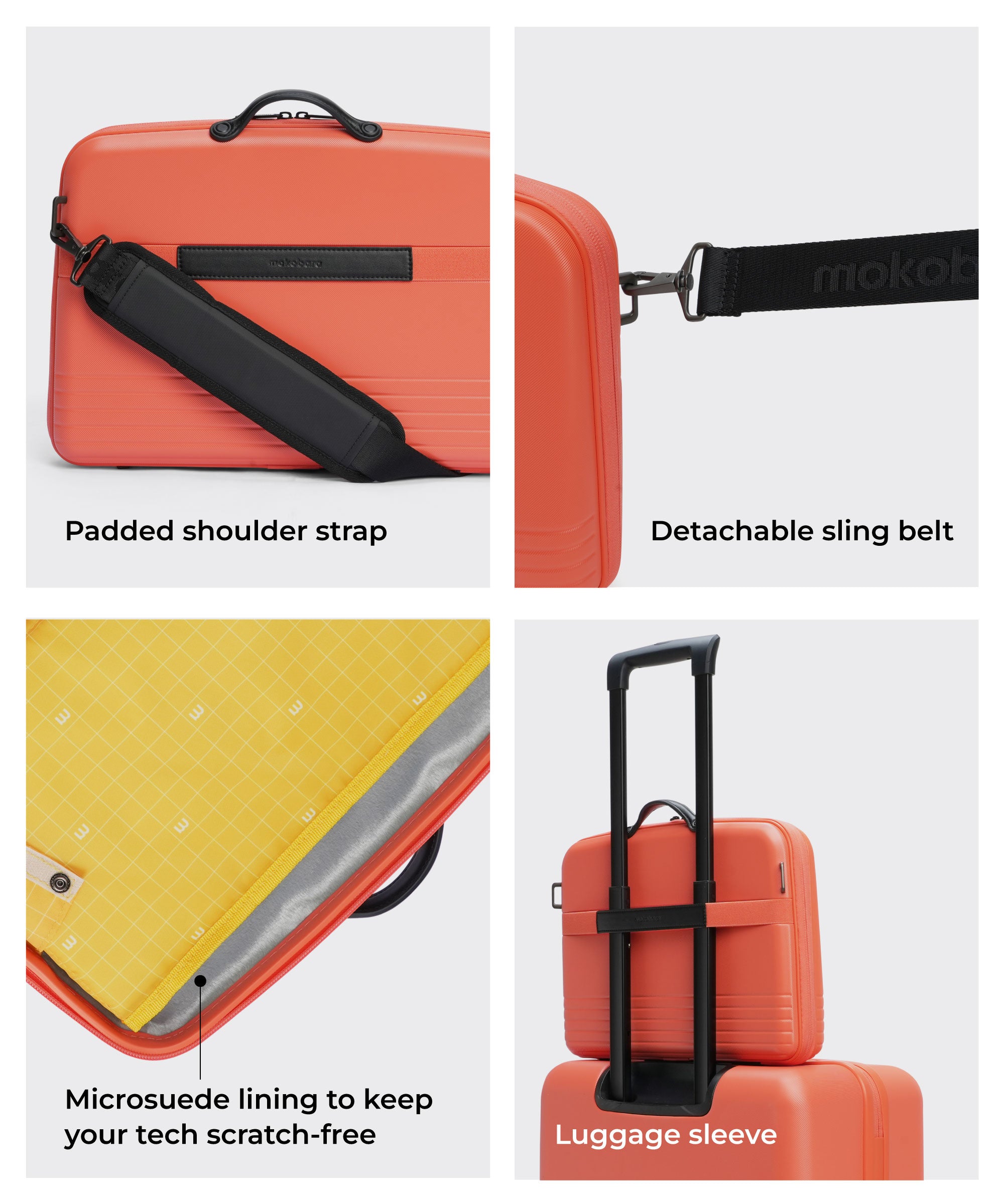Color_Shy Pink | The Hard Shell Briefcase