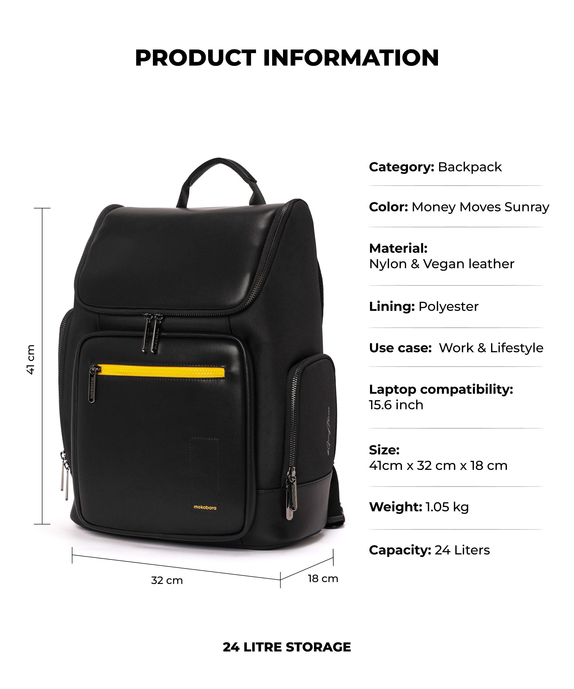 Color_Money Moves Sunray 2.0 | The Hovercraft Backpack - 24L