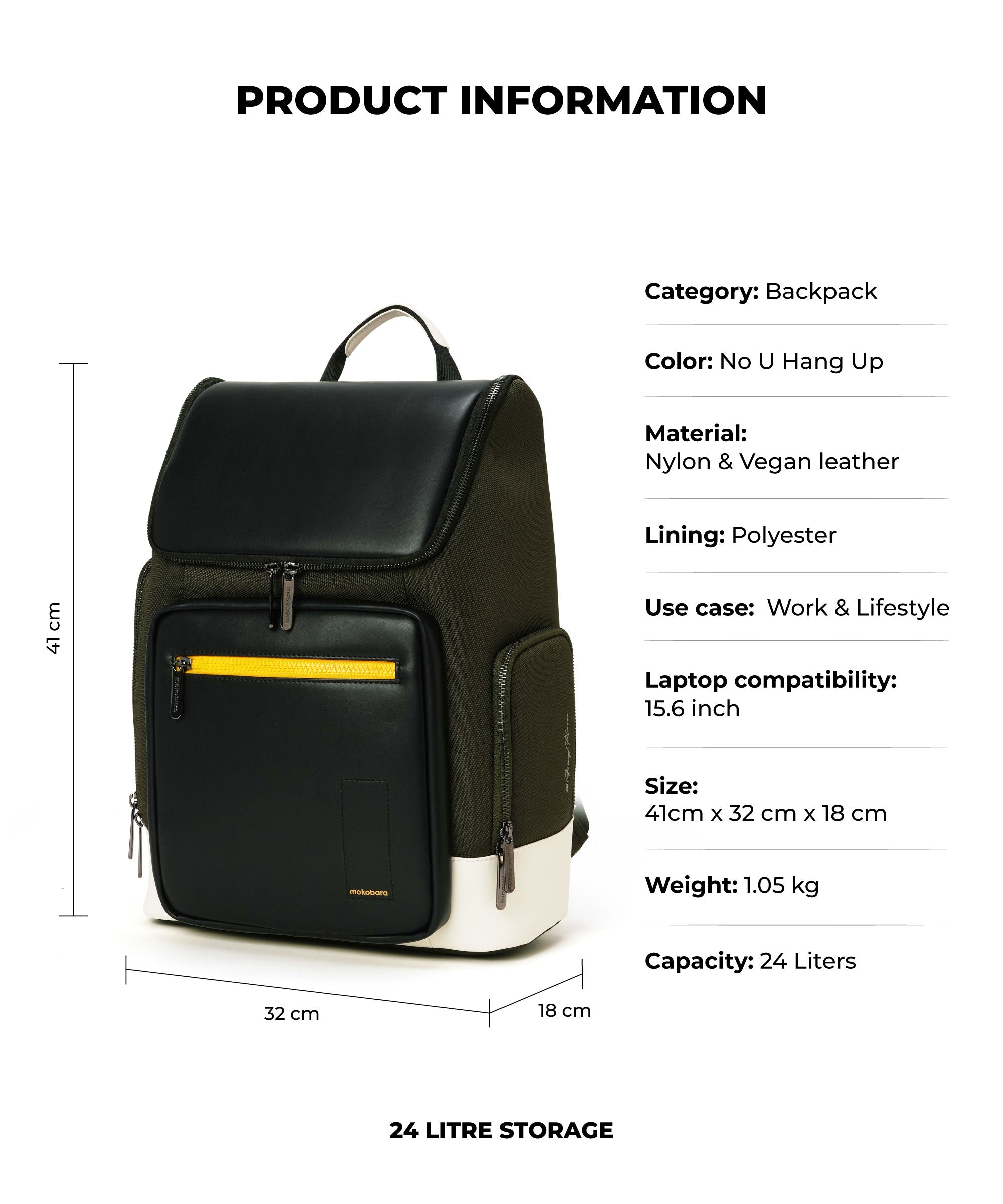 Color_No U Hang Up | The Hovercraft Backpack - 24L