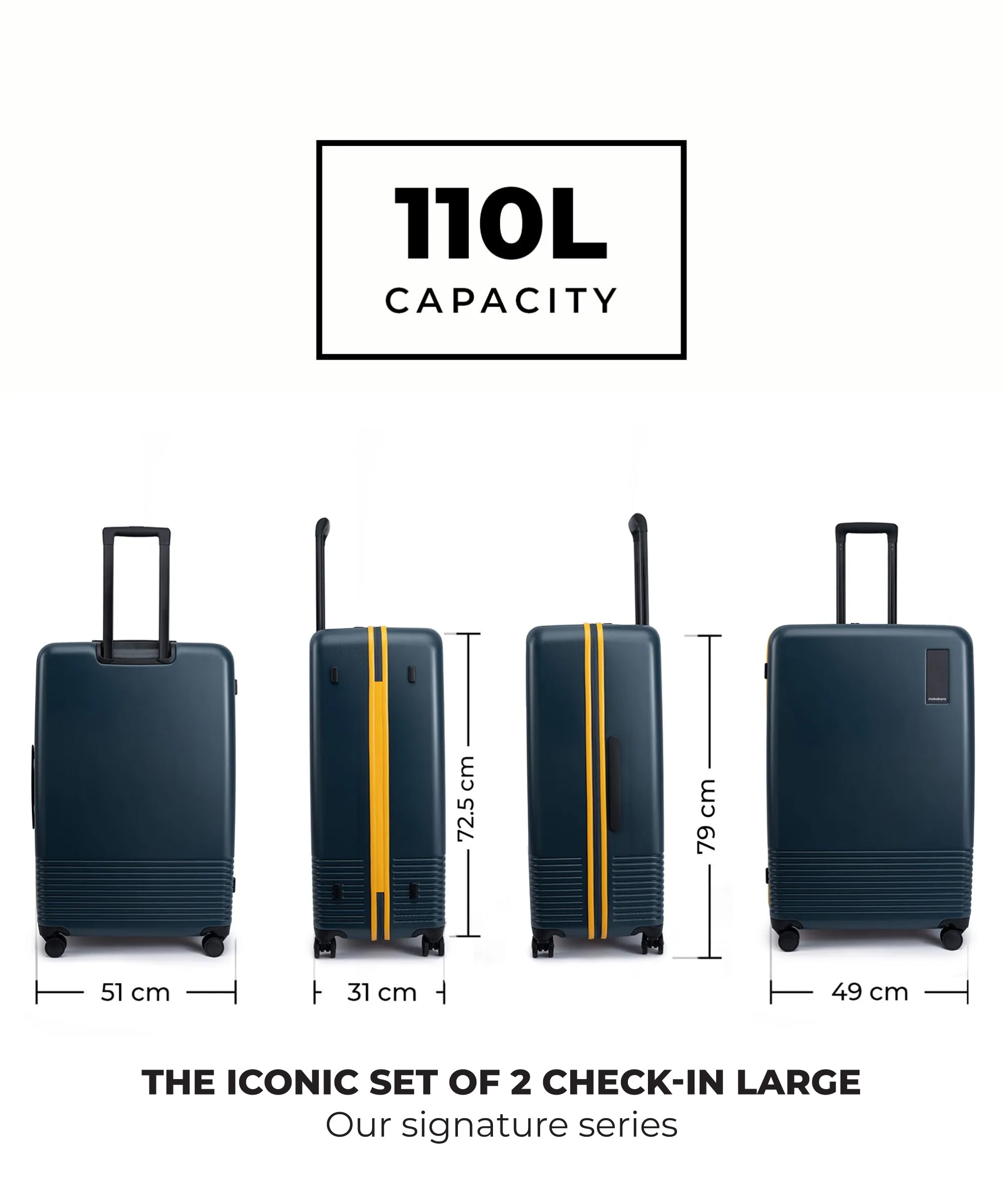 Color_Ocean Sunray | The Iconic Luggage_Set of 2(Check-in + Check-in Large)