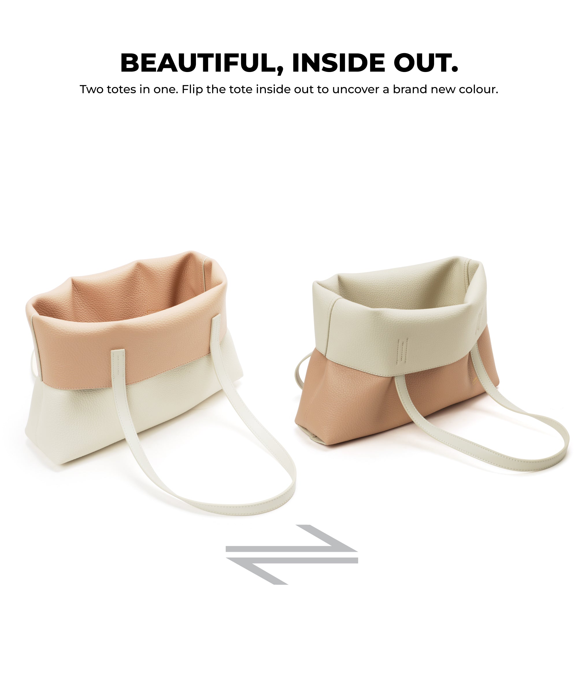 Color_Bubblegum | The Misty Reversible Tote