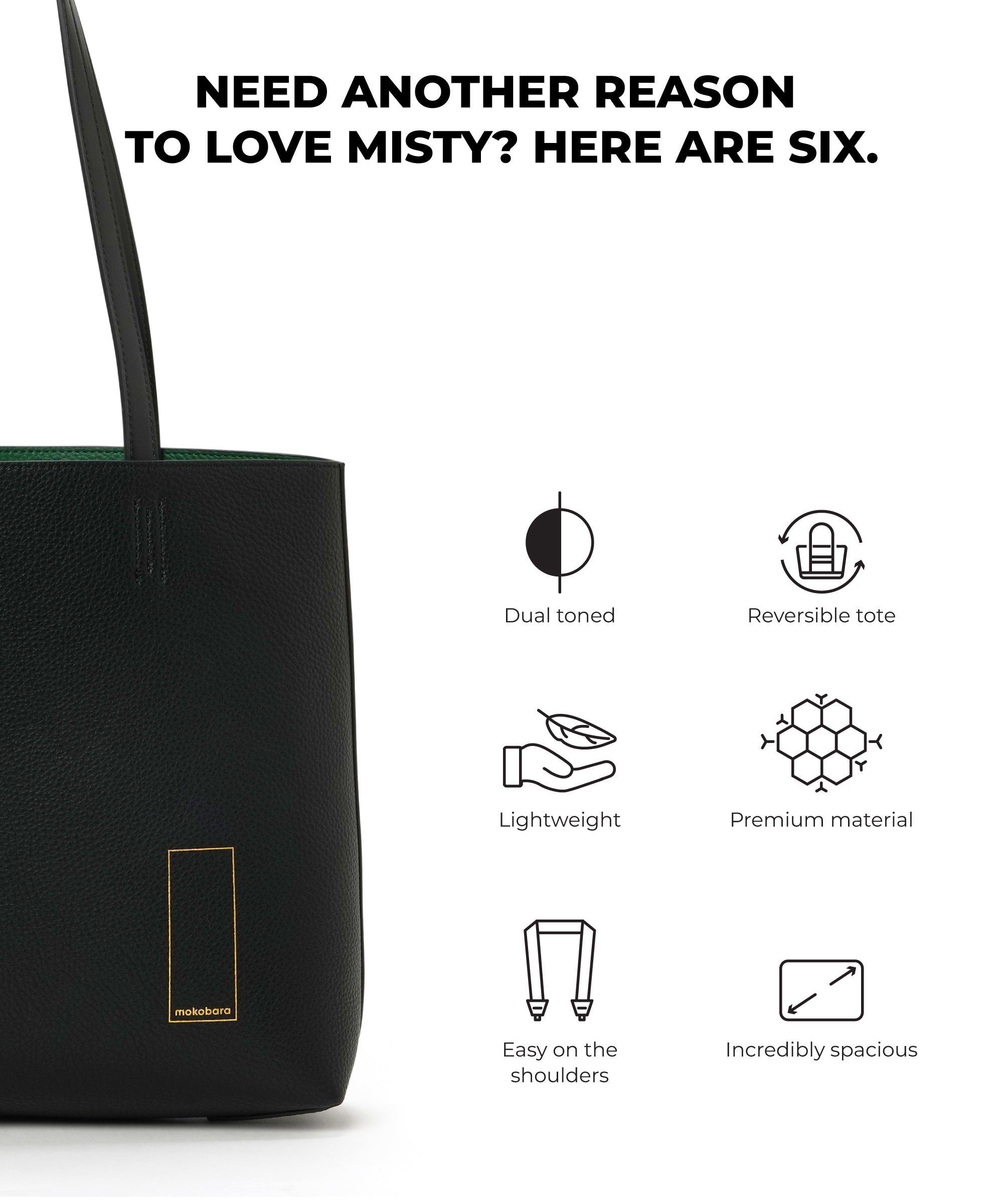 Color_Night Vision | The Misty Reversible Tote