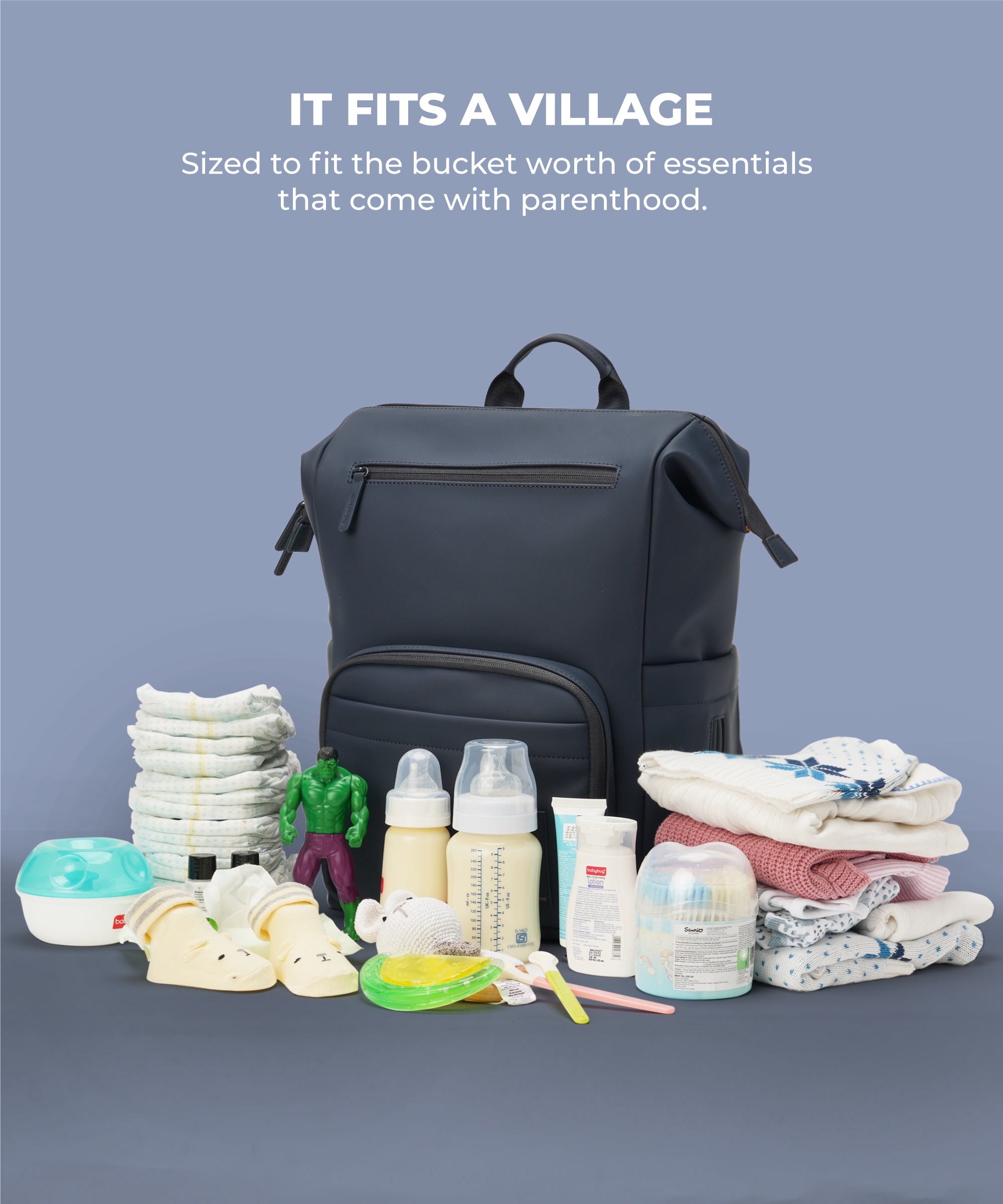 Color_Splish Splash | The Playdate Diaper Backpack - 30L