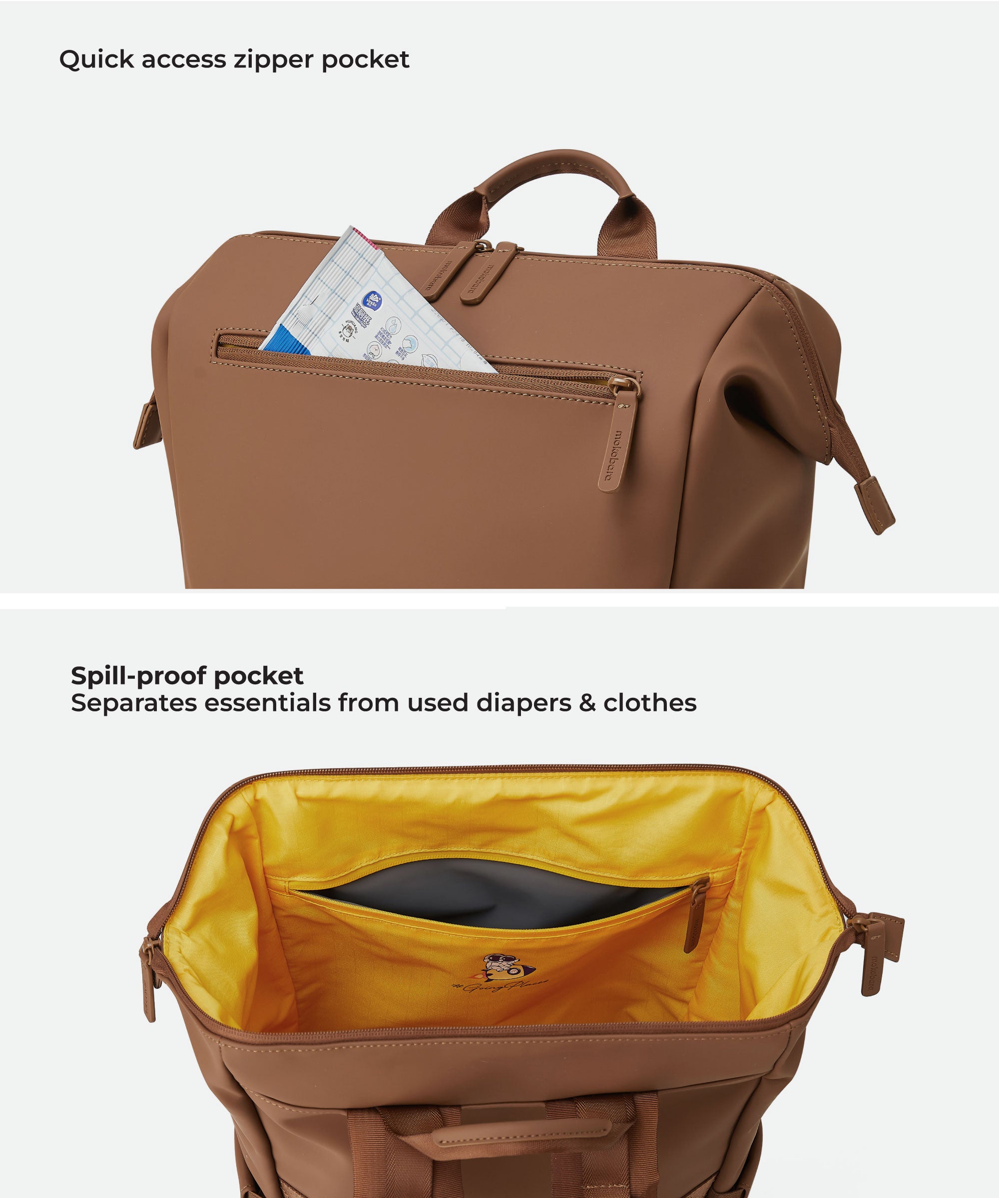 Color_Beach Baby | The Playdate Diaper Backpack - 30L