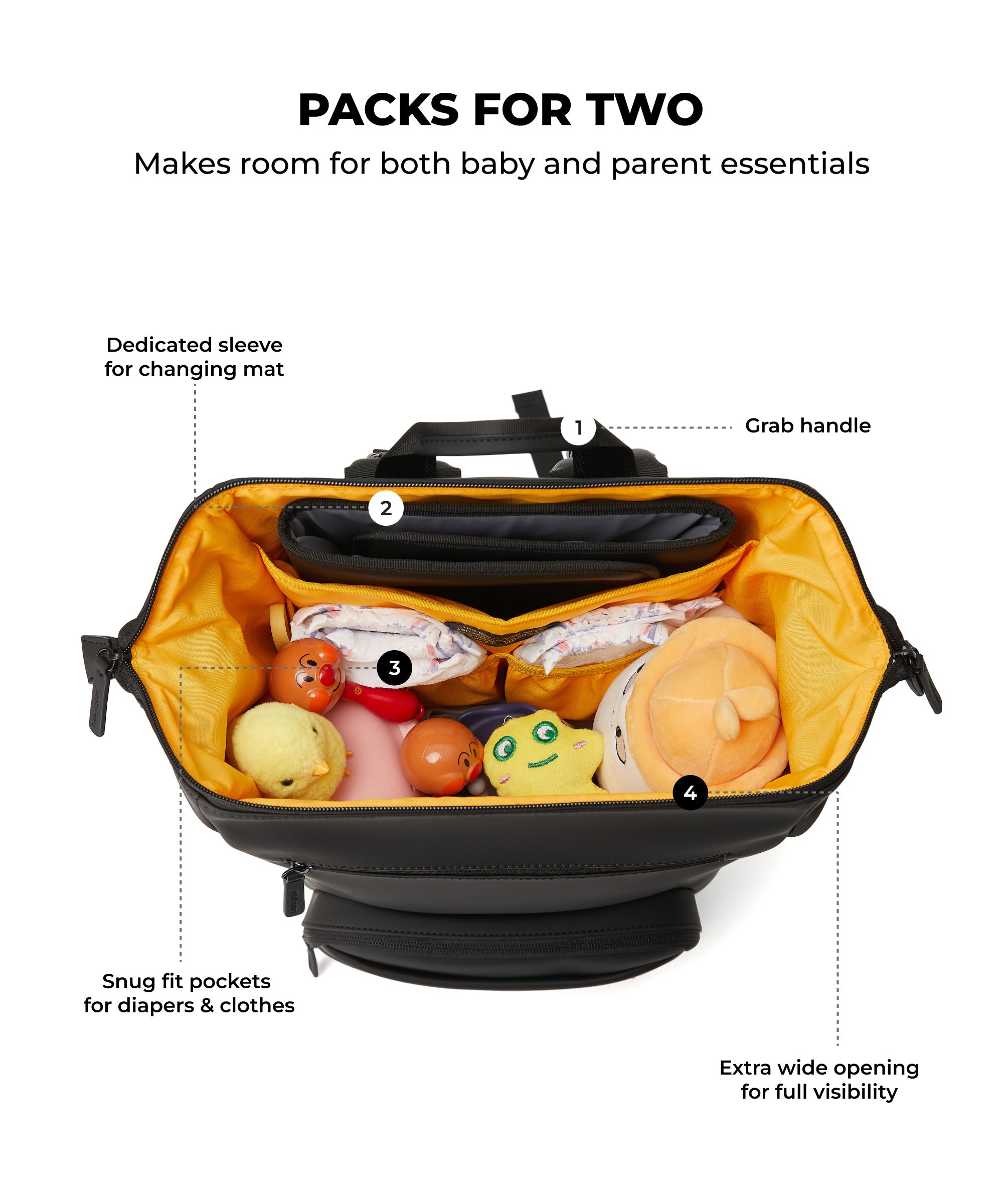 Color_Bedtime Story | The Playdate Diaper Backpack - 30L