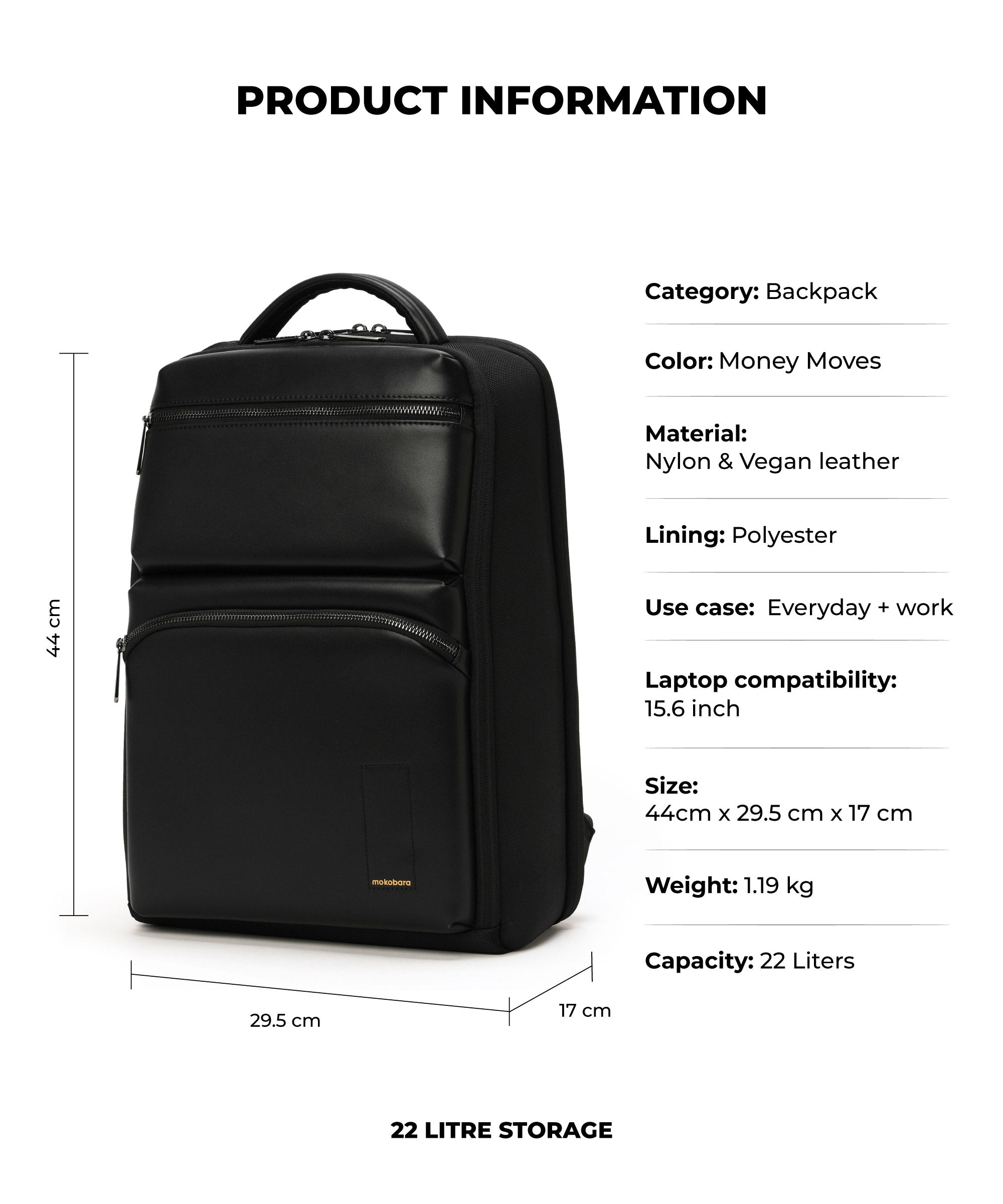 Color_Crypto | The Radio Backpack - 22L