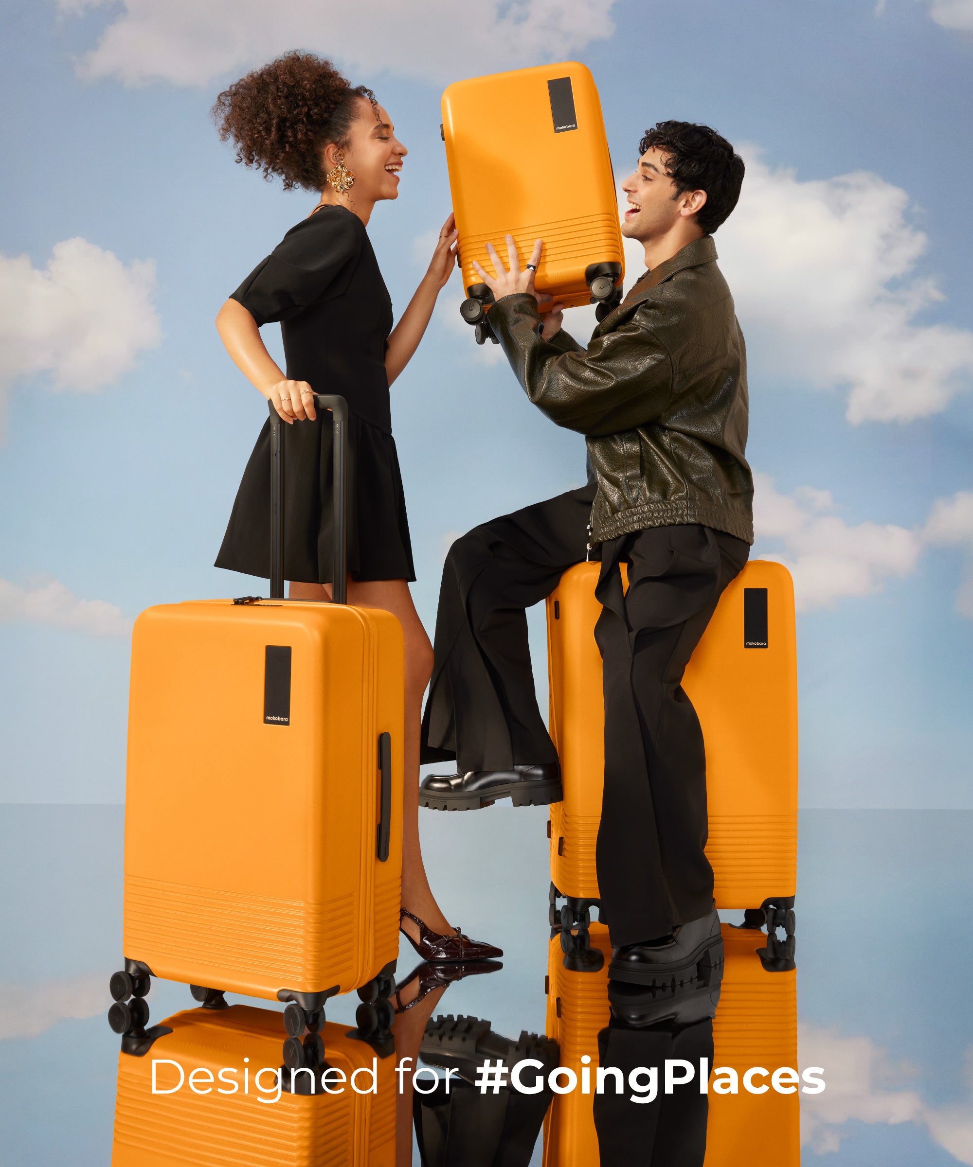 Color_Space Blue | The Set of 3 Luggage