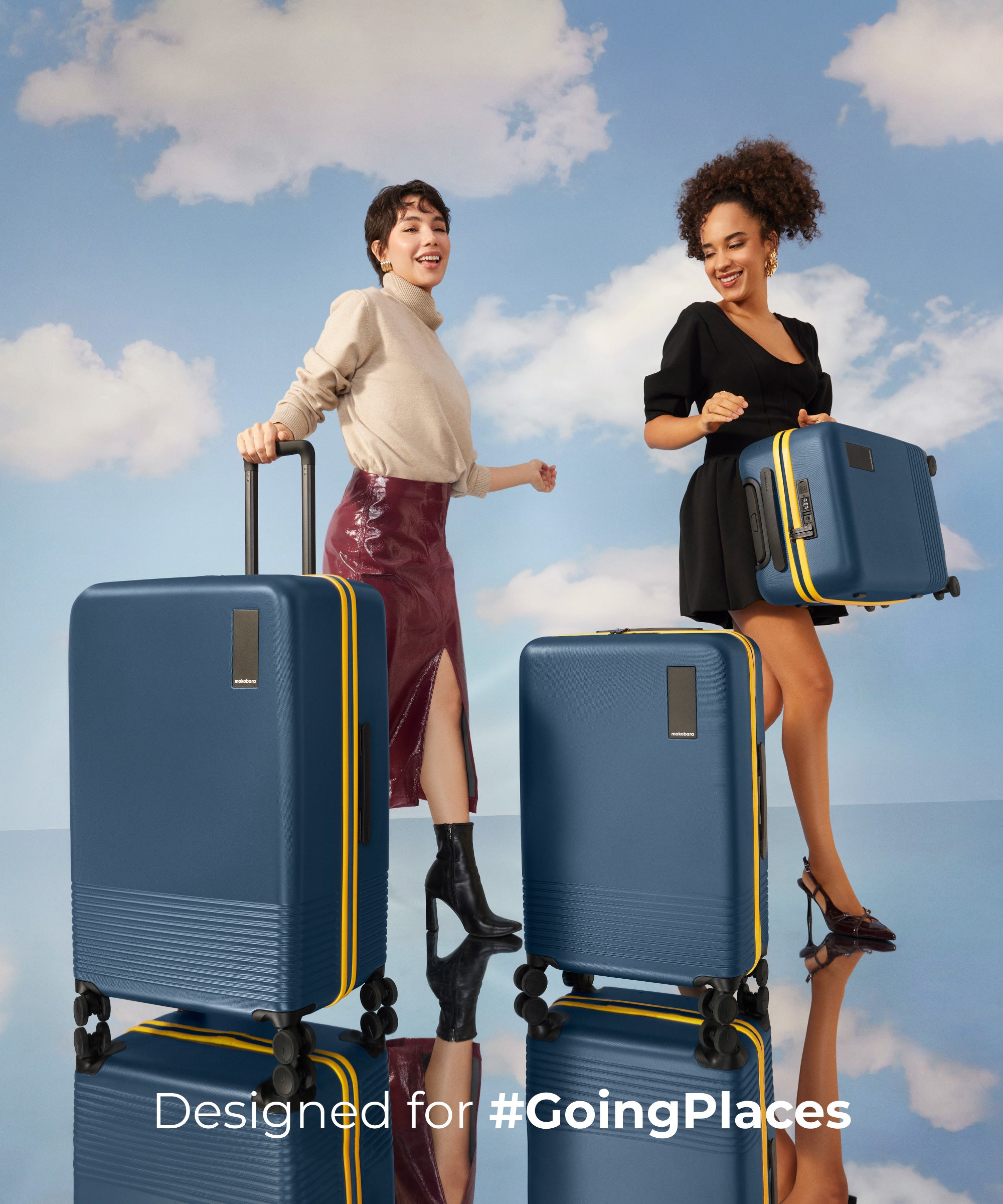 Color_Crypto | Set of 3 Luggage