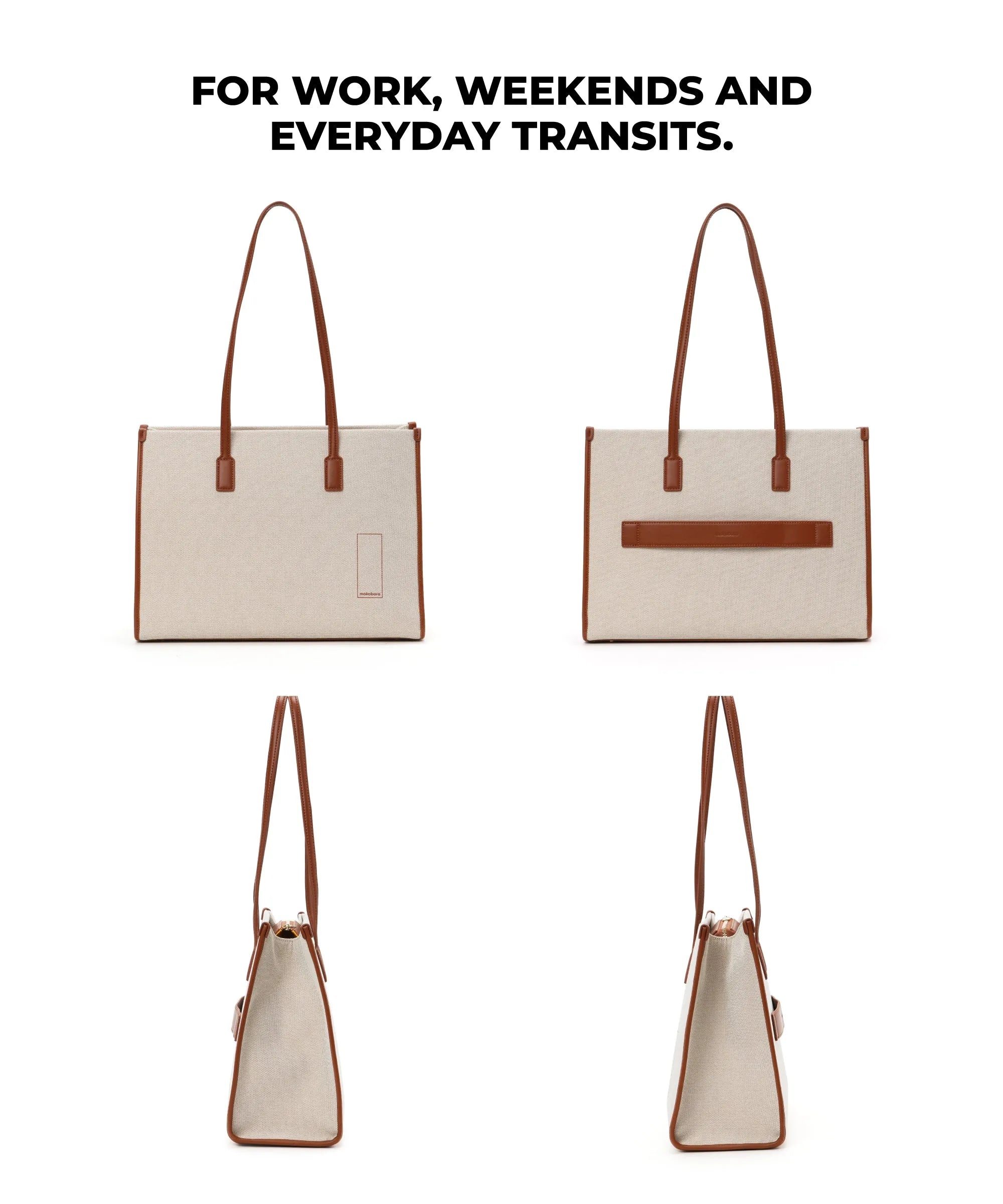 Color_Coconut Cream | The Skye Tote