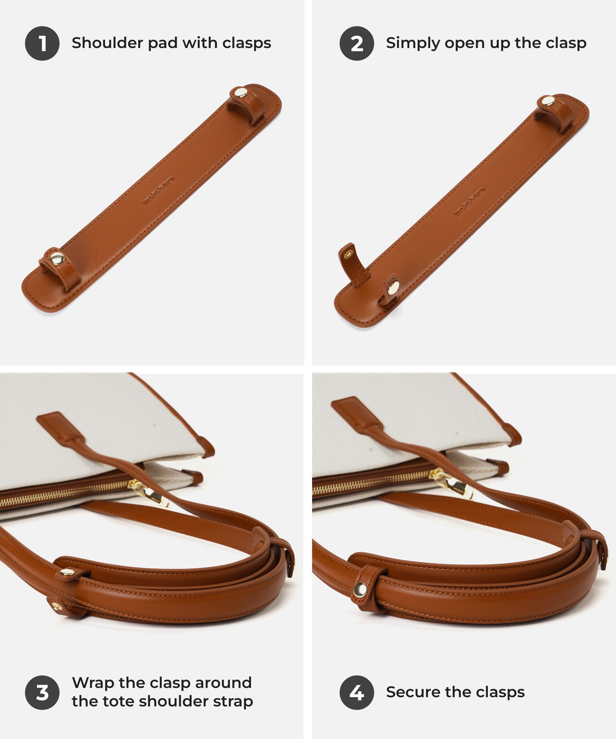 Color_Coconut Cream | The Skye Tote