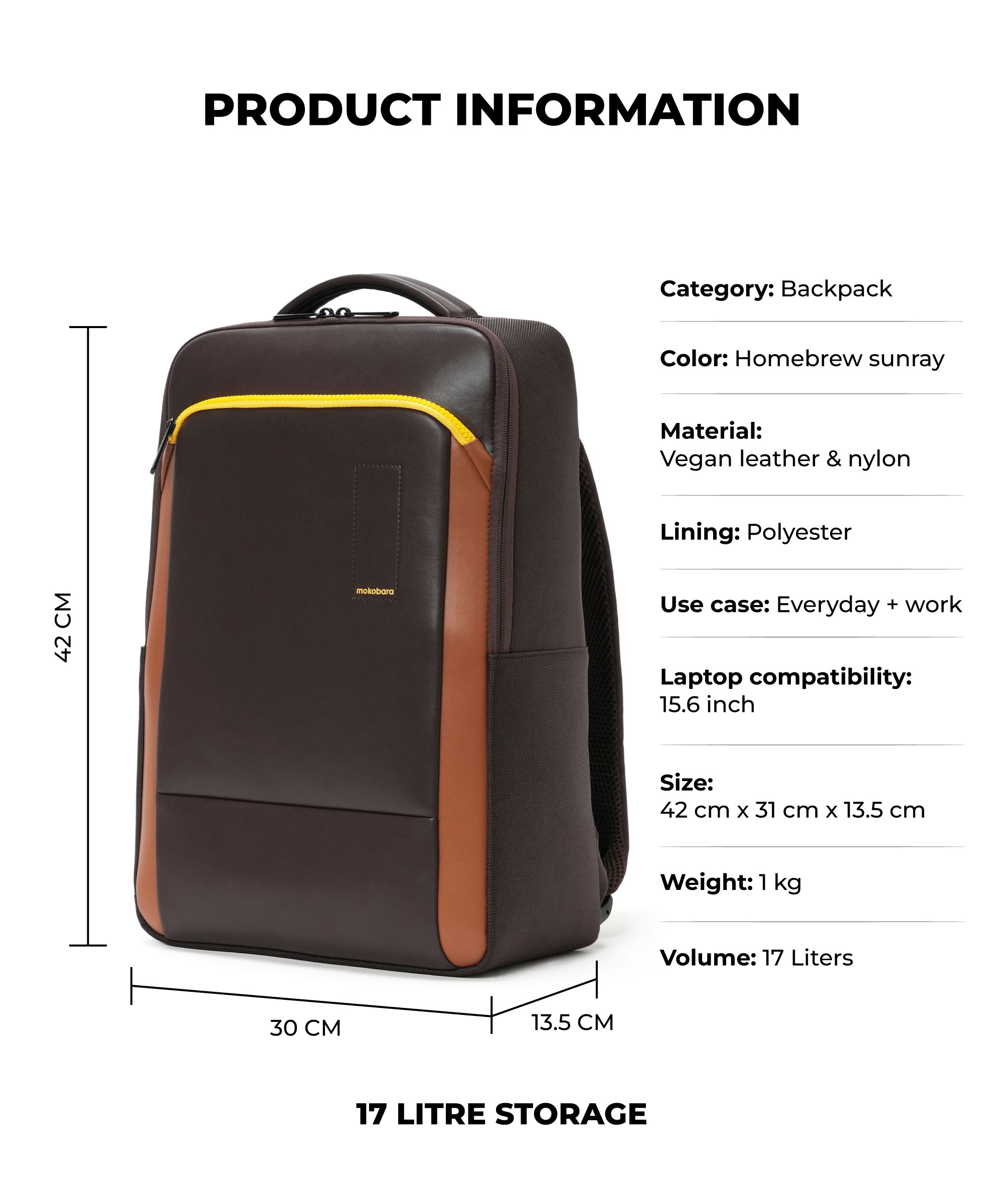 Color_Homebrew Sunray | The Spacewalk Backpack - 17L