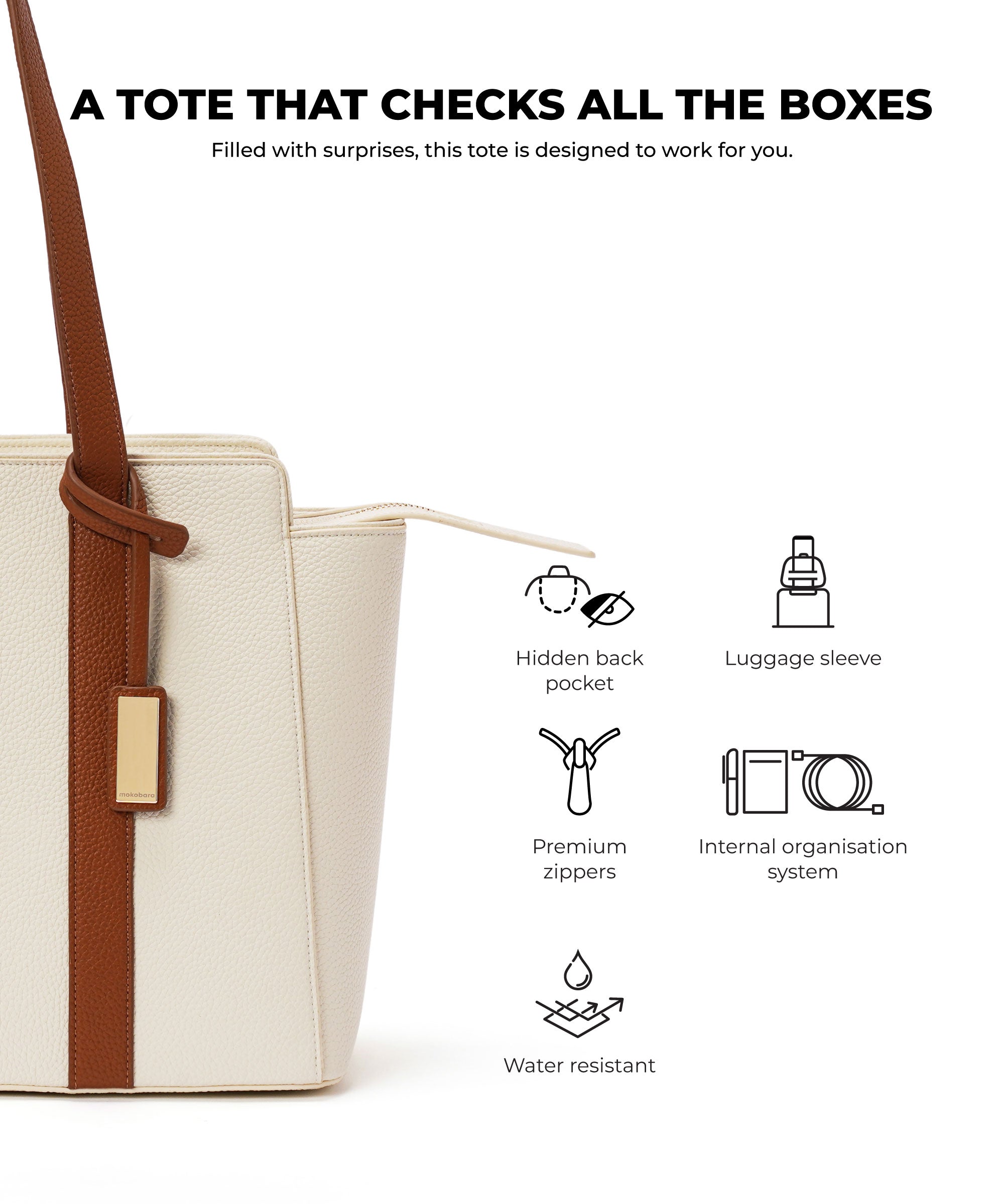 Color_Coconut Cream | The Sunflower Tote