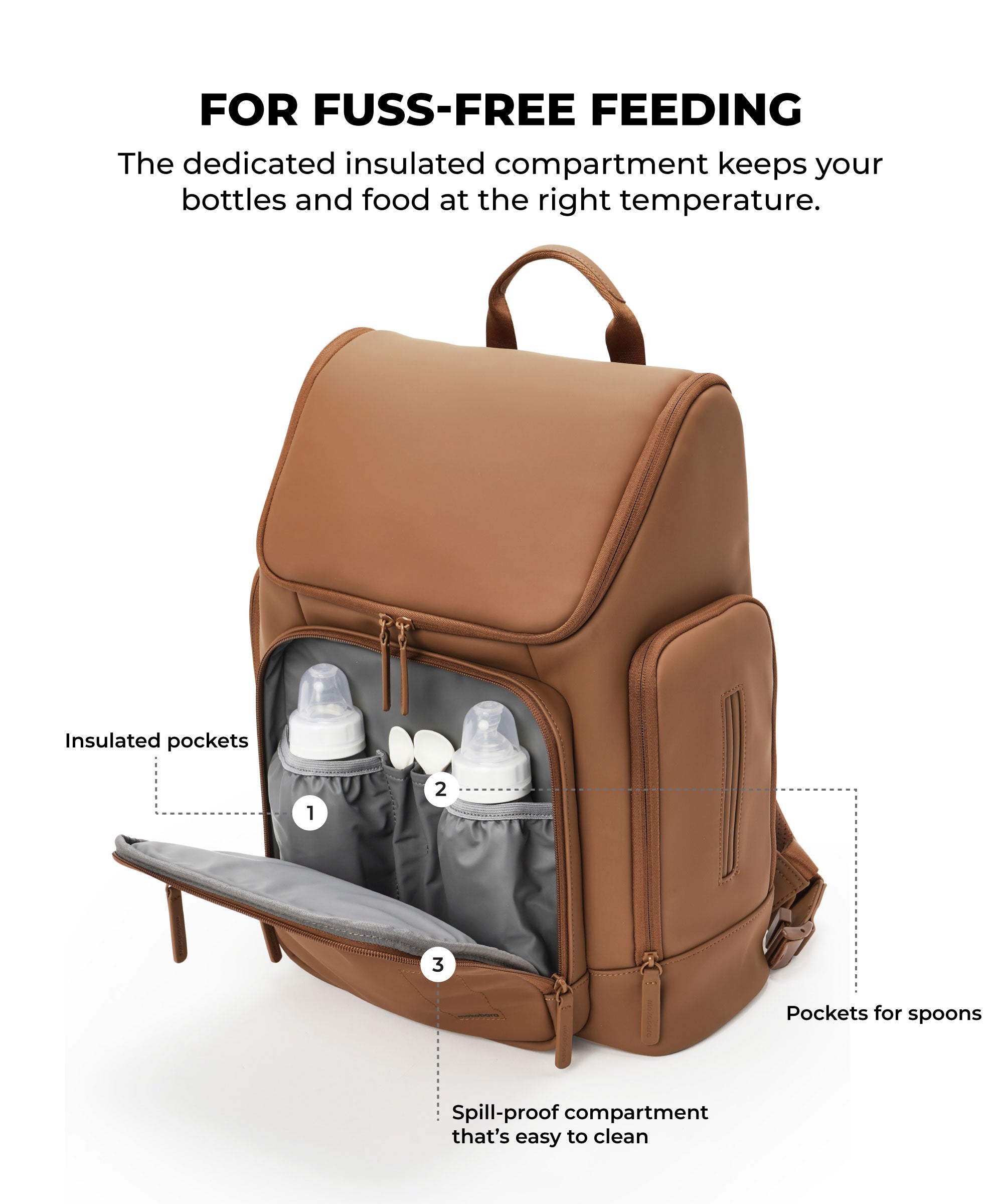 Color_Beach Baby | The Tinker Diaper Backpack - 23L