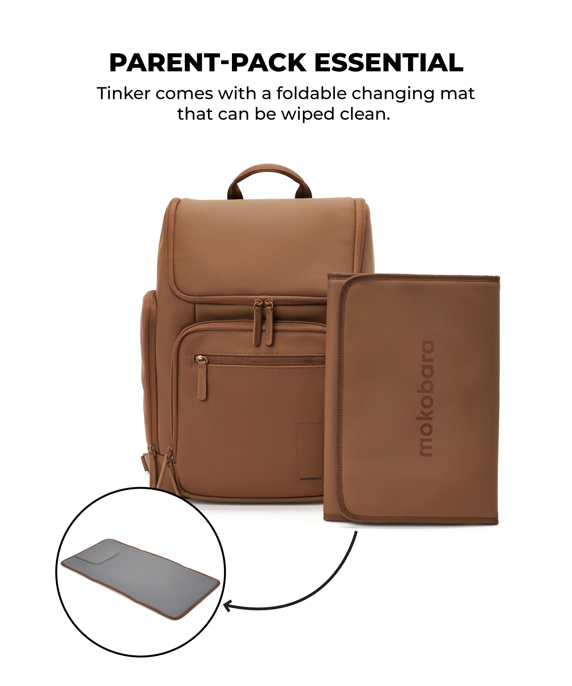 Color_Beach Baby | The Tinker Diaper Backpack - 23L